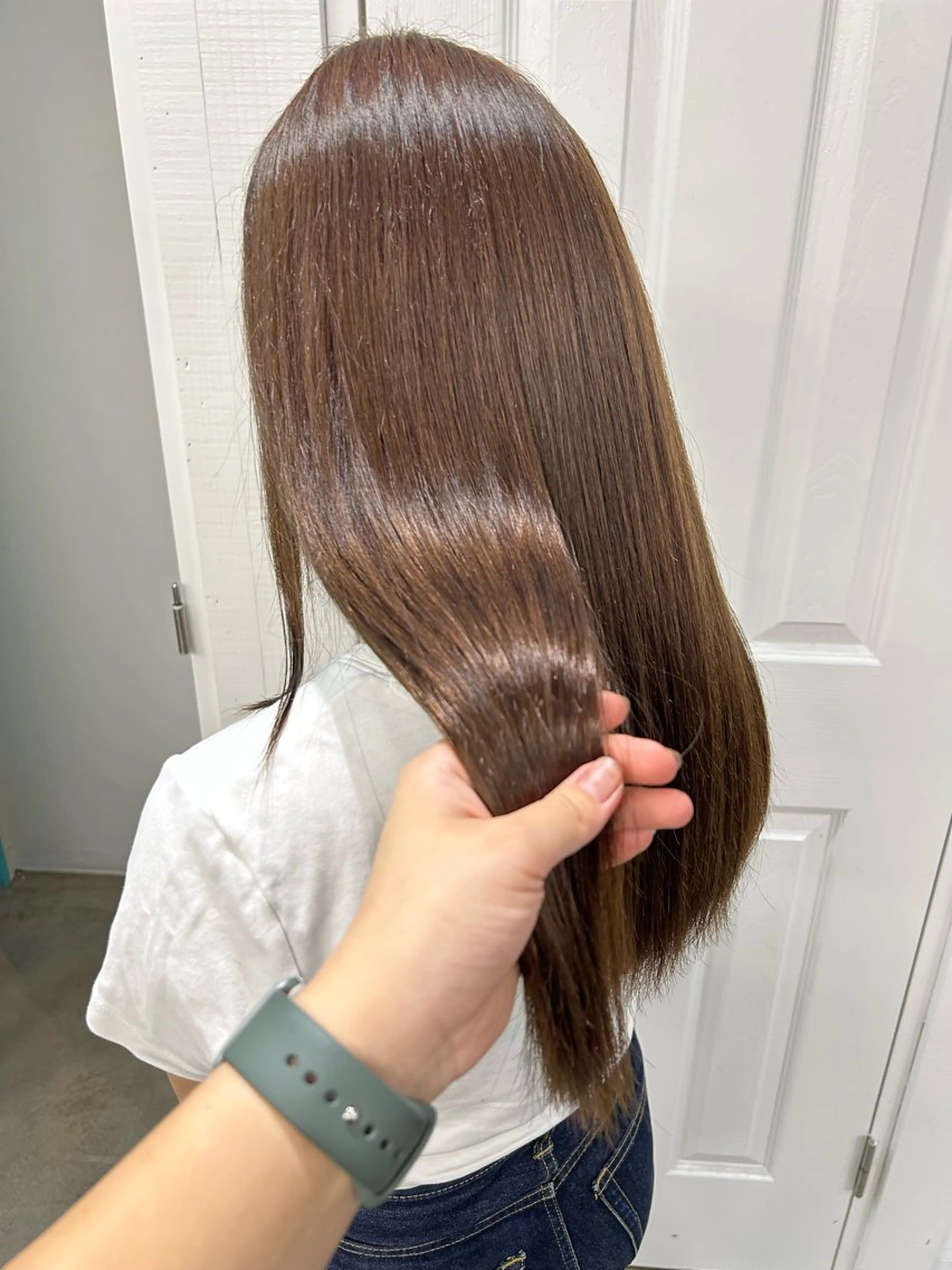 カラー ベージュカラー ブラウンカラー ナチュラル大人っぽい スタイル　MAORIのヘアスタイル