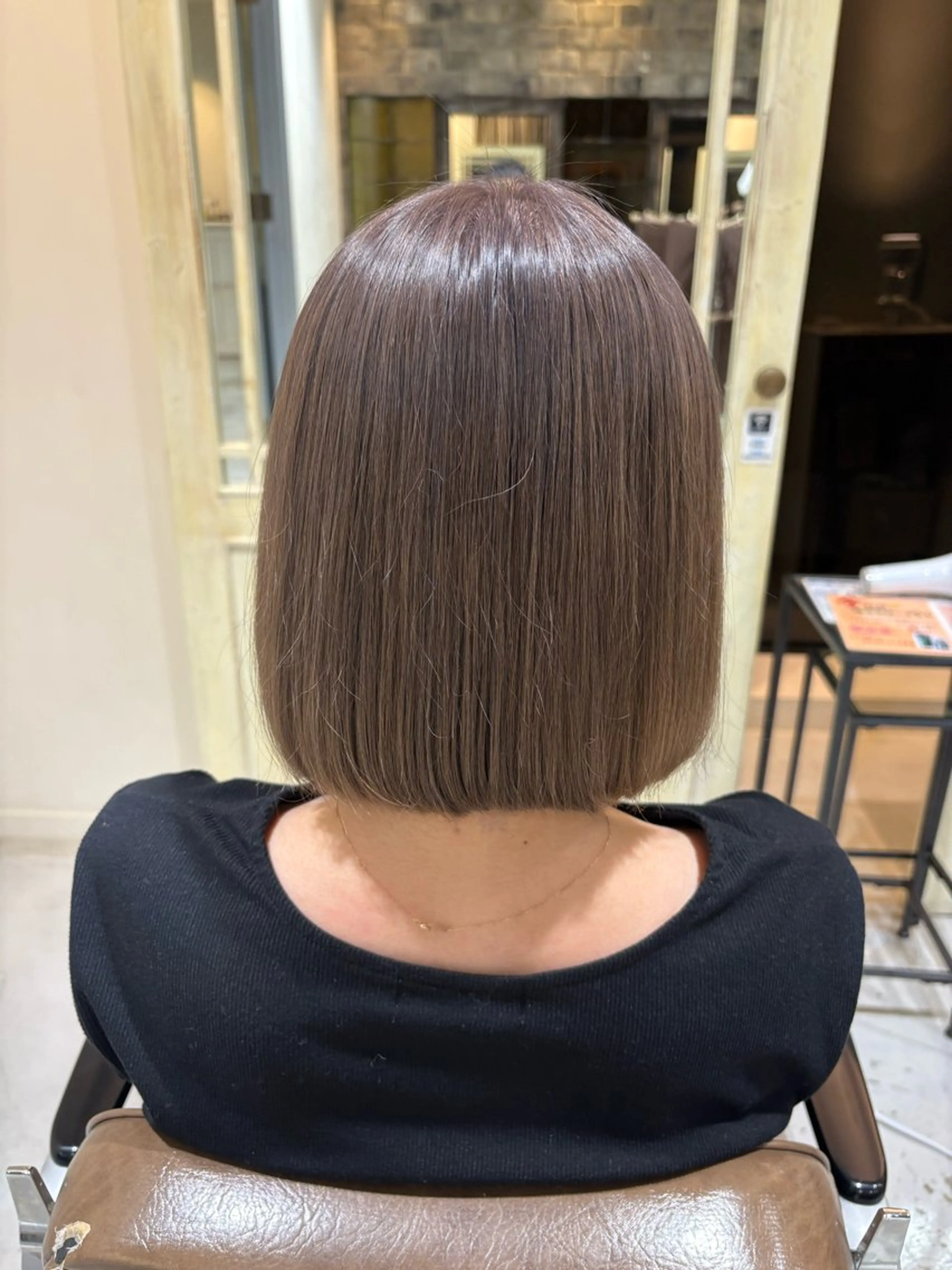 ショート ヘアカラー ✨艶髪／透明感カラー ミユ💜のヘアスタイル