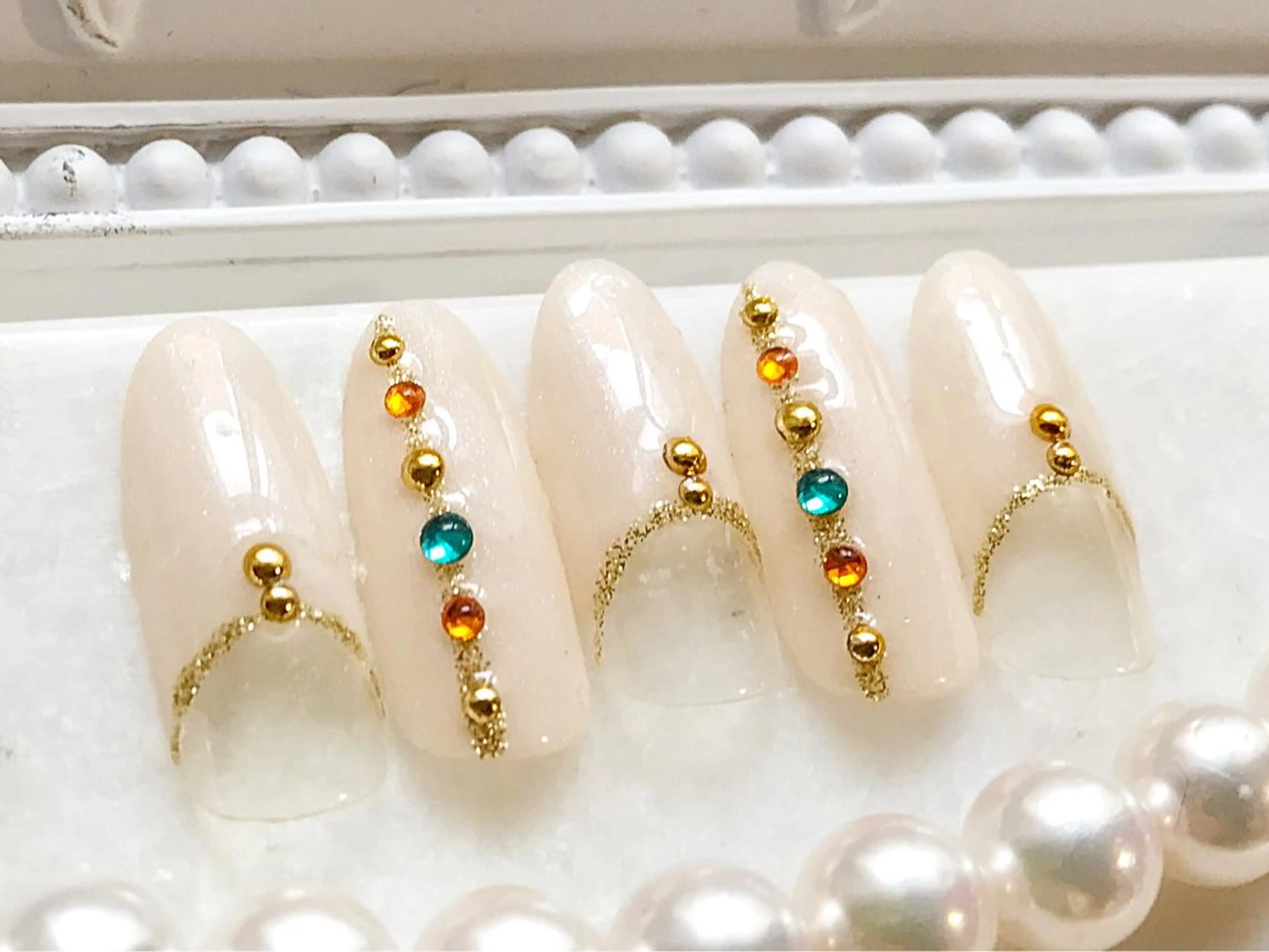 ネイル シンプルネイル Satomi  のネイルデザイン