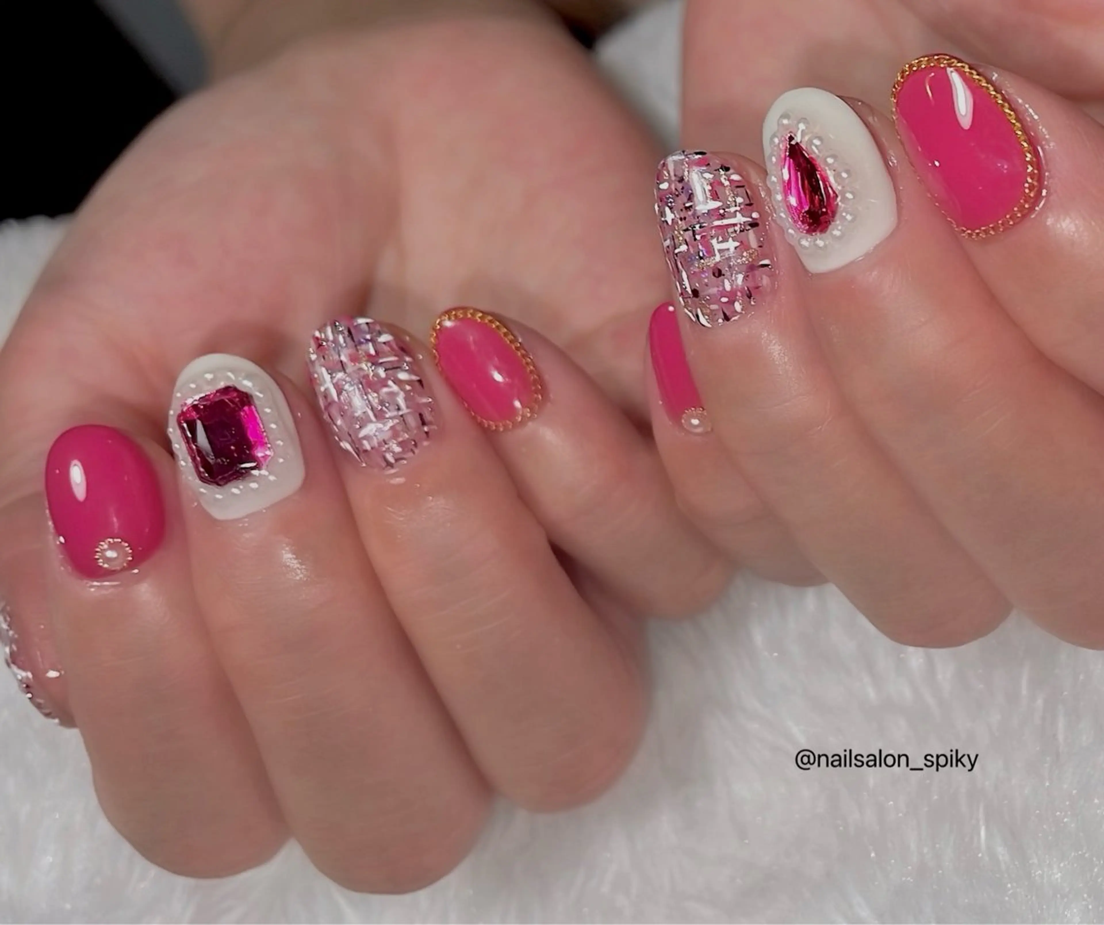 ネイル Spiky とうげ ふうかのネイルデザイン