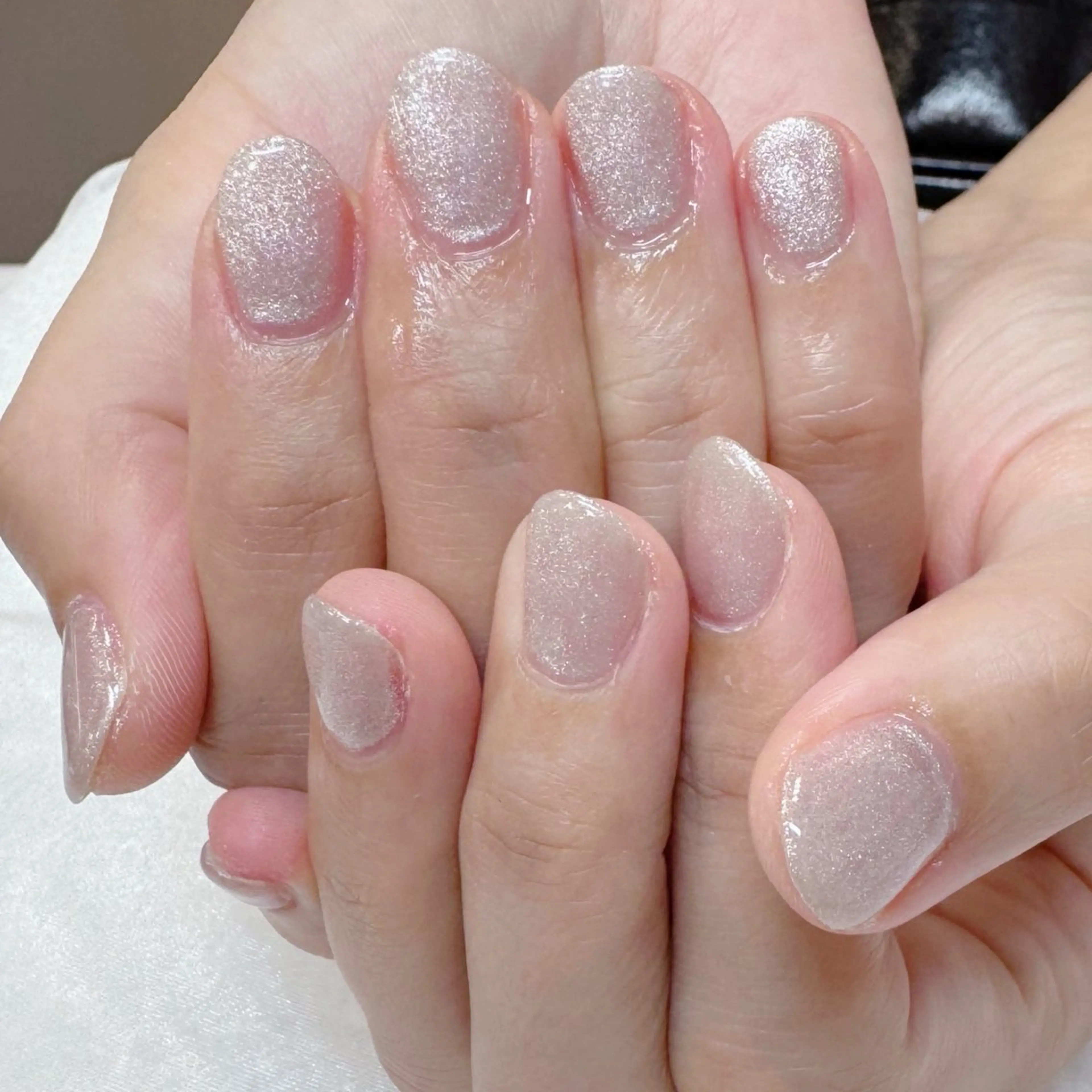 ネイル キラキラネイル マグネットネイル ショートネイル maruyasu. yのネイルデザイン