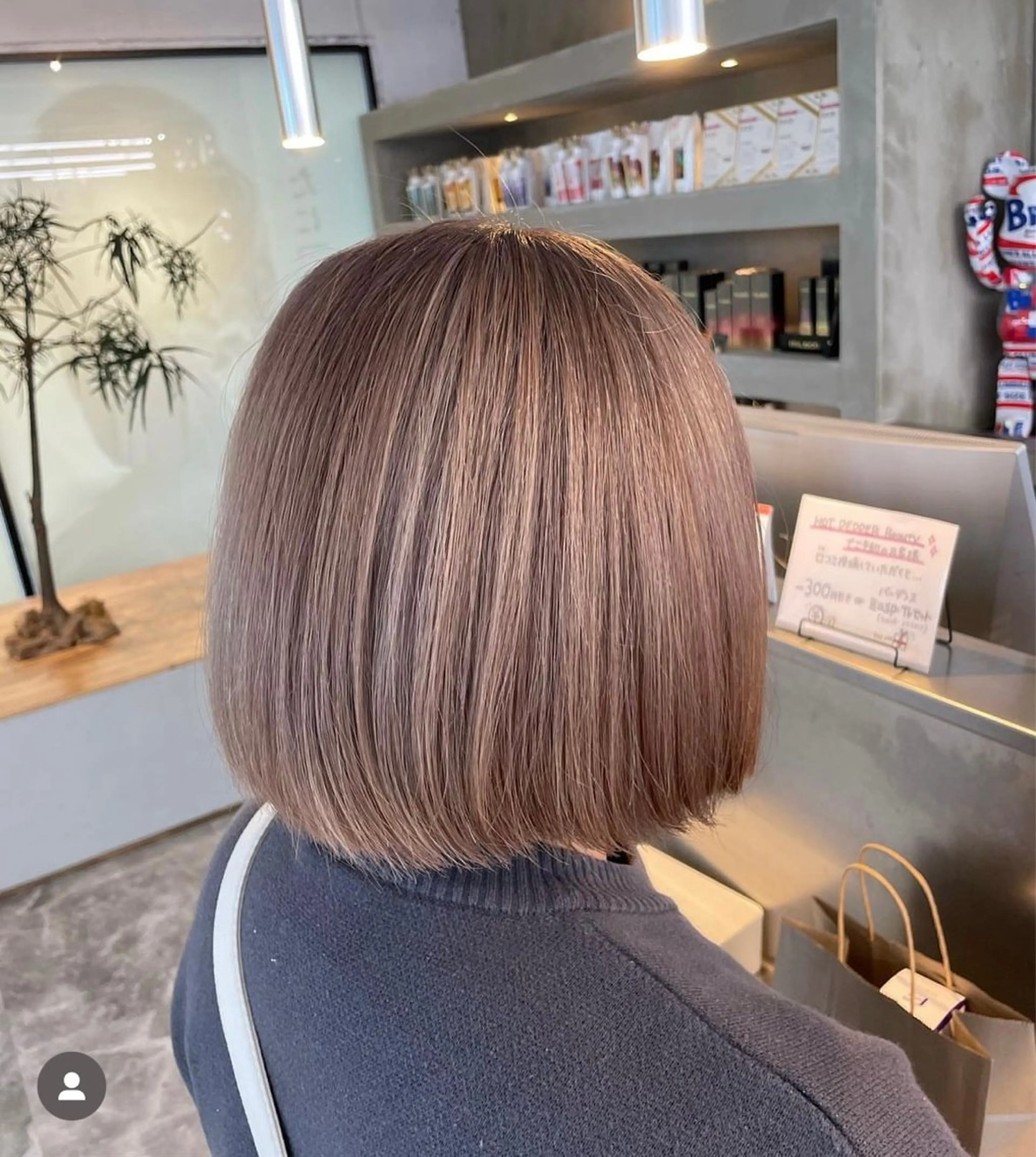 ミディアム ヘアカラー メンズ特化美容師 /真家雅樹🔥のヘアスタイル