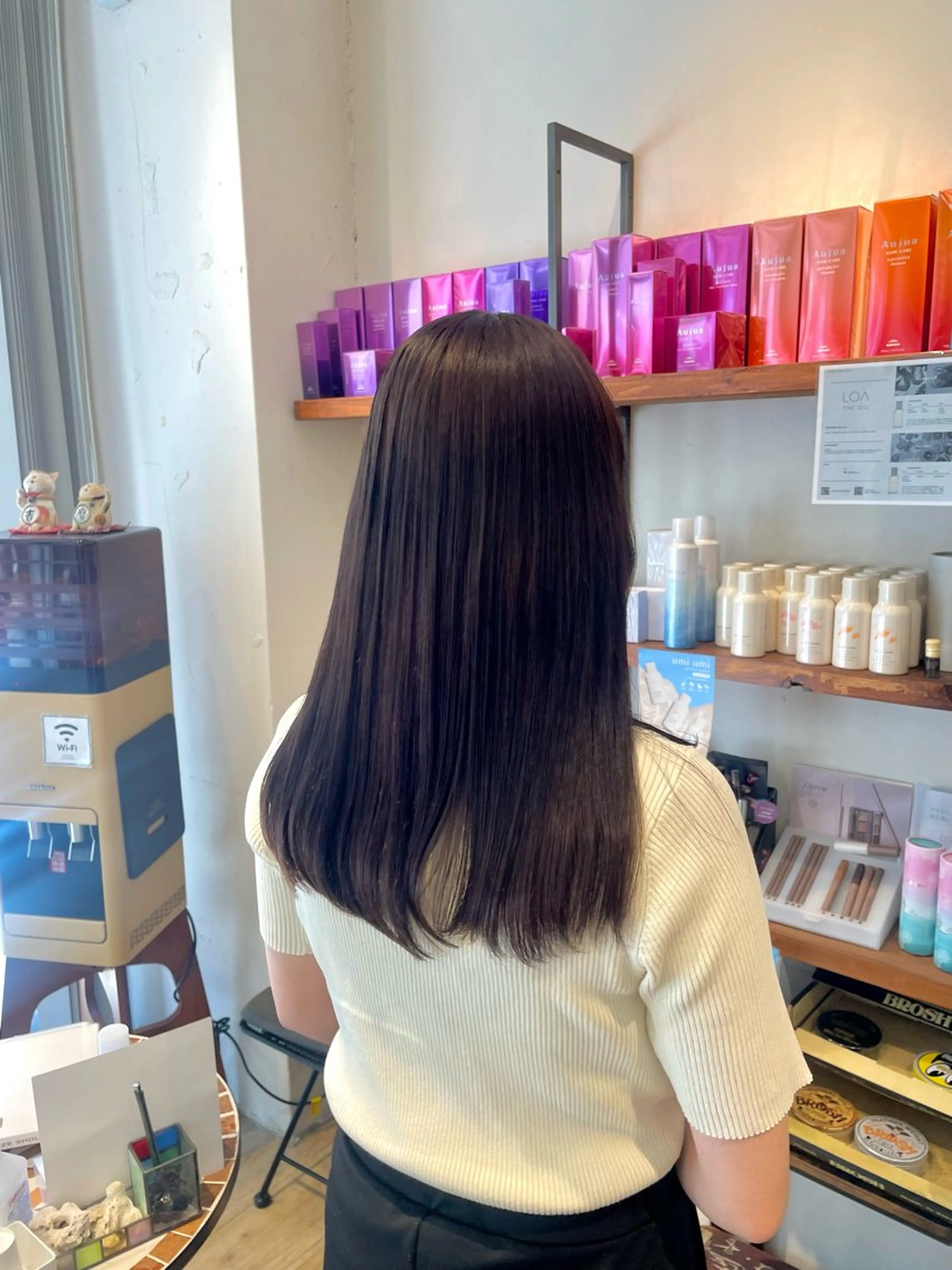 ロング カラー カット ヘアカラー このみ/髪質改善 /ヘアアレンジ🫧のヘアスタイル