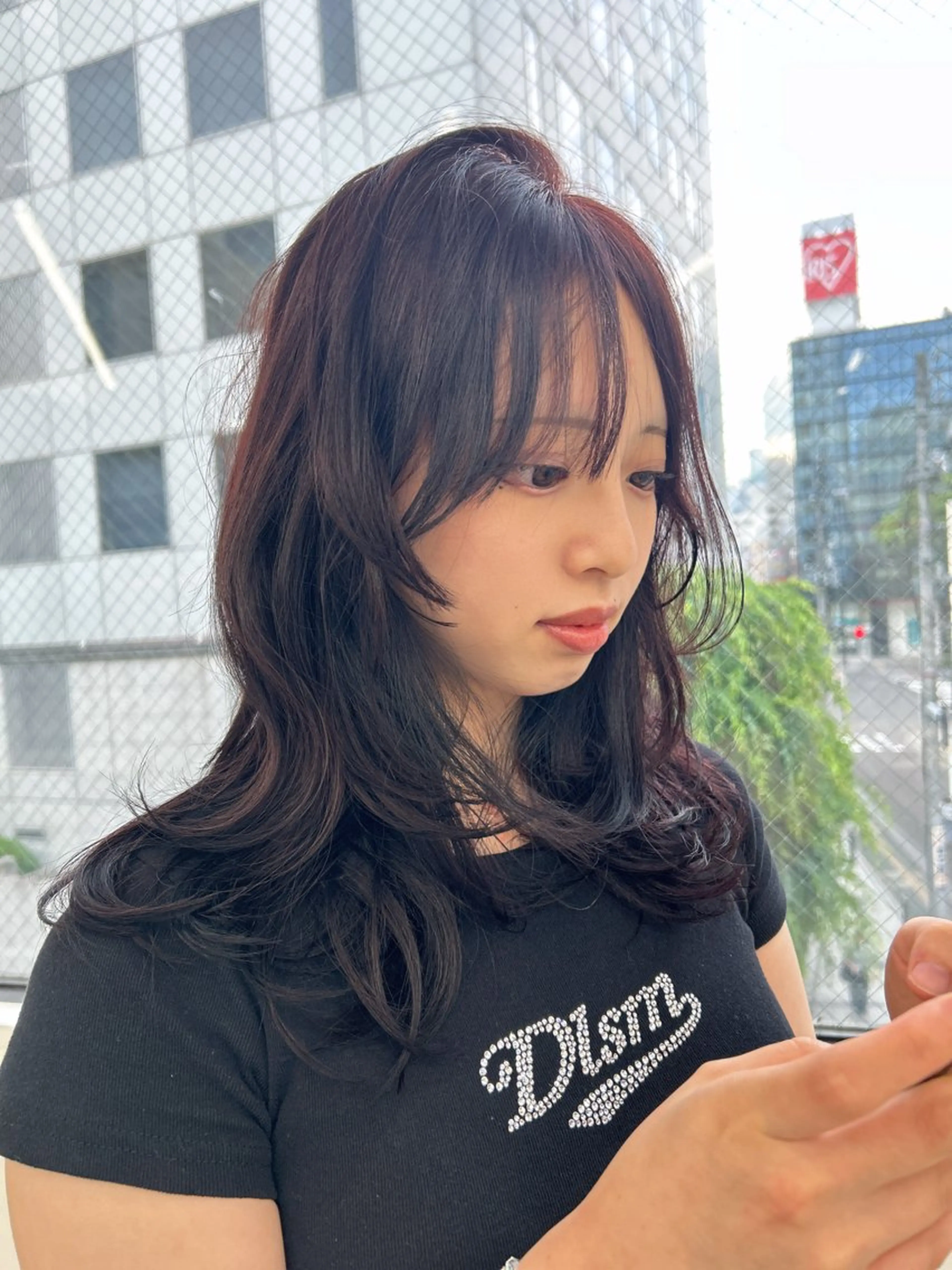 ロング カラー 履歴修正屋さん／ ブロンド／ホワイトのヘアスタイル