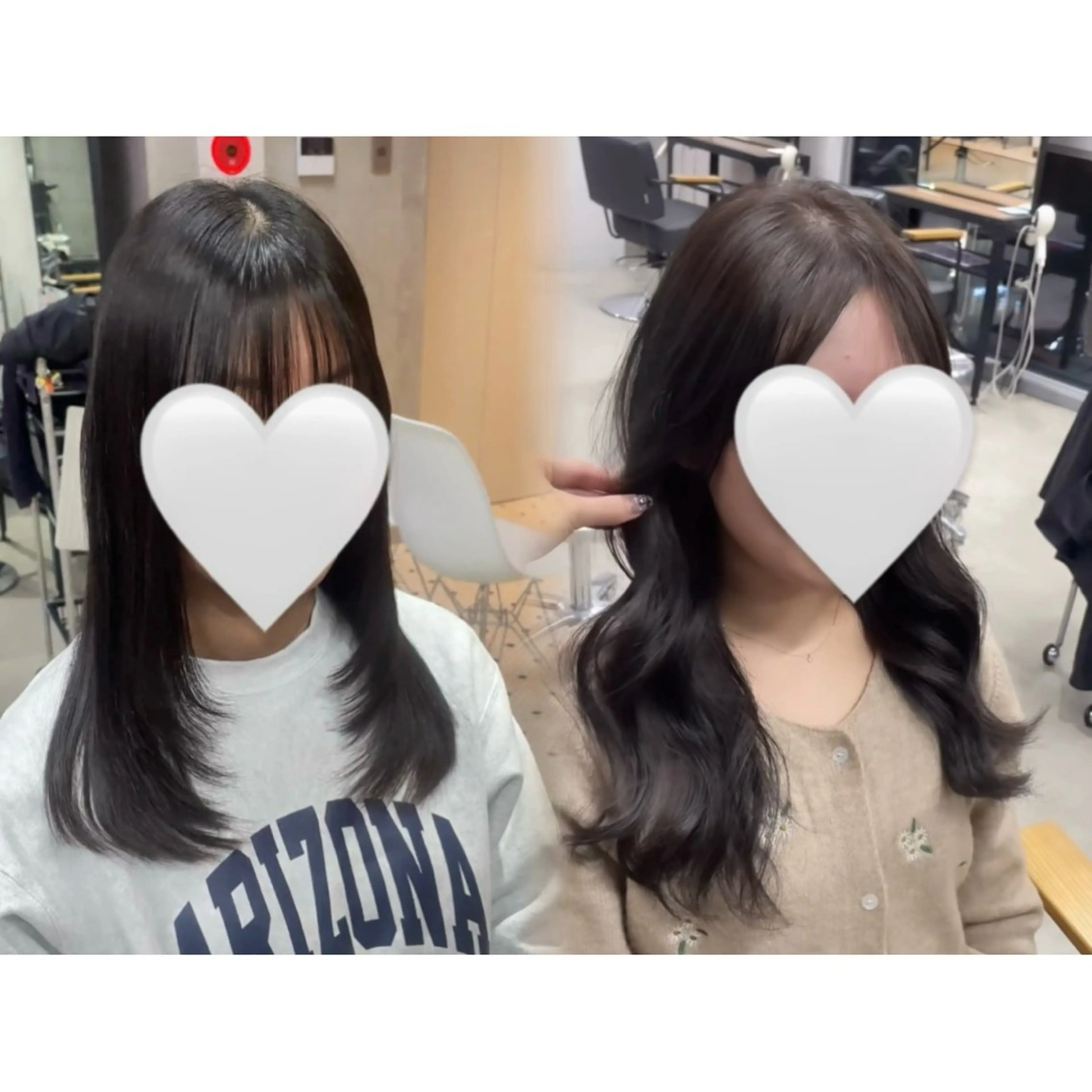 セミロング ゆ ら　⛓🩶のヘアスタイル