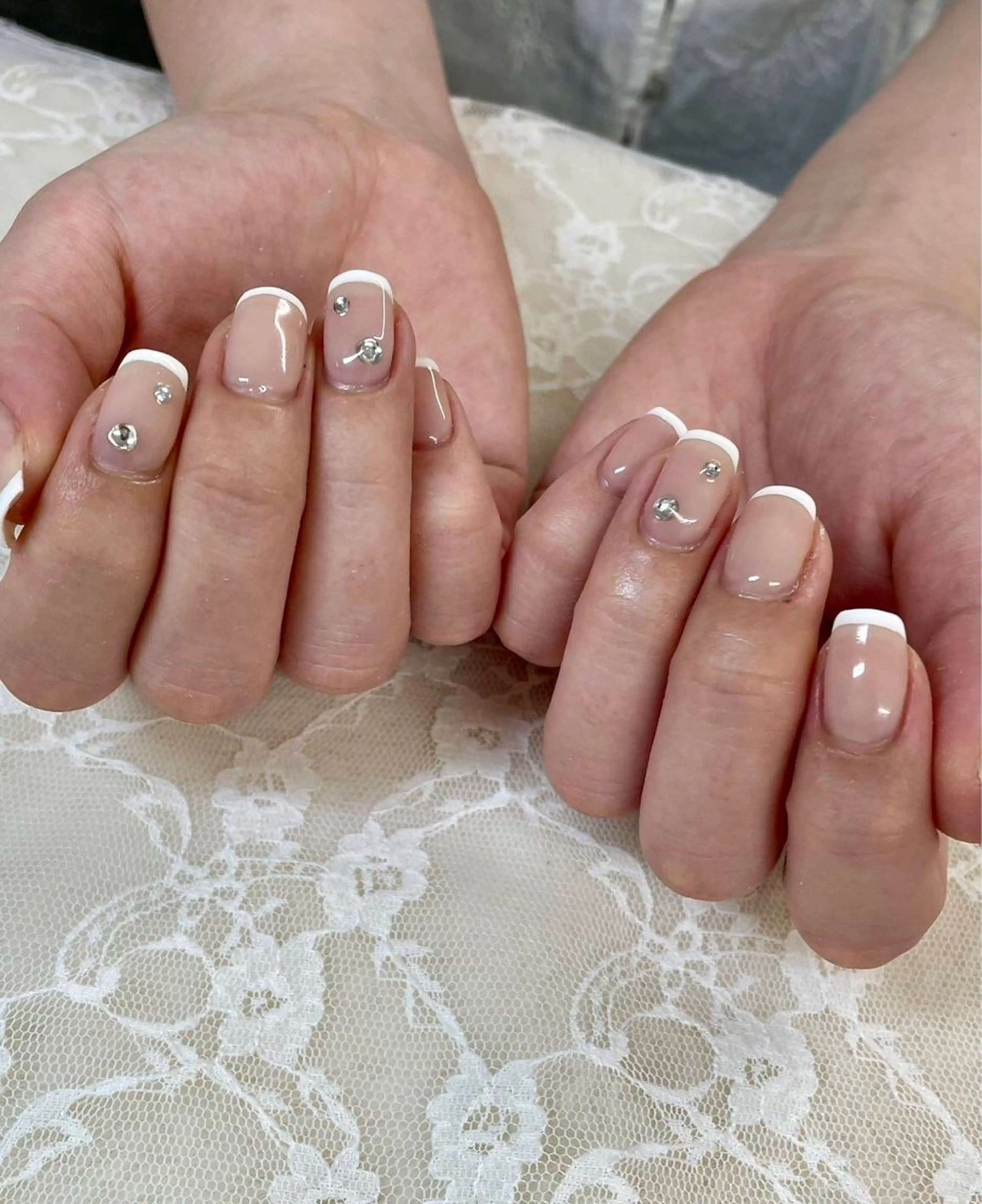 ネイル フレンチネイル シンプルネイル ハンドネイル ハンドケア Epokku ネイルサロンのネイルデザイン