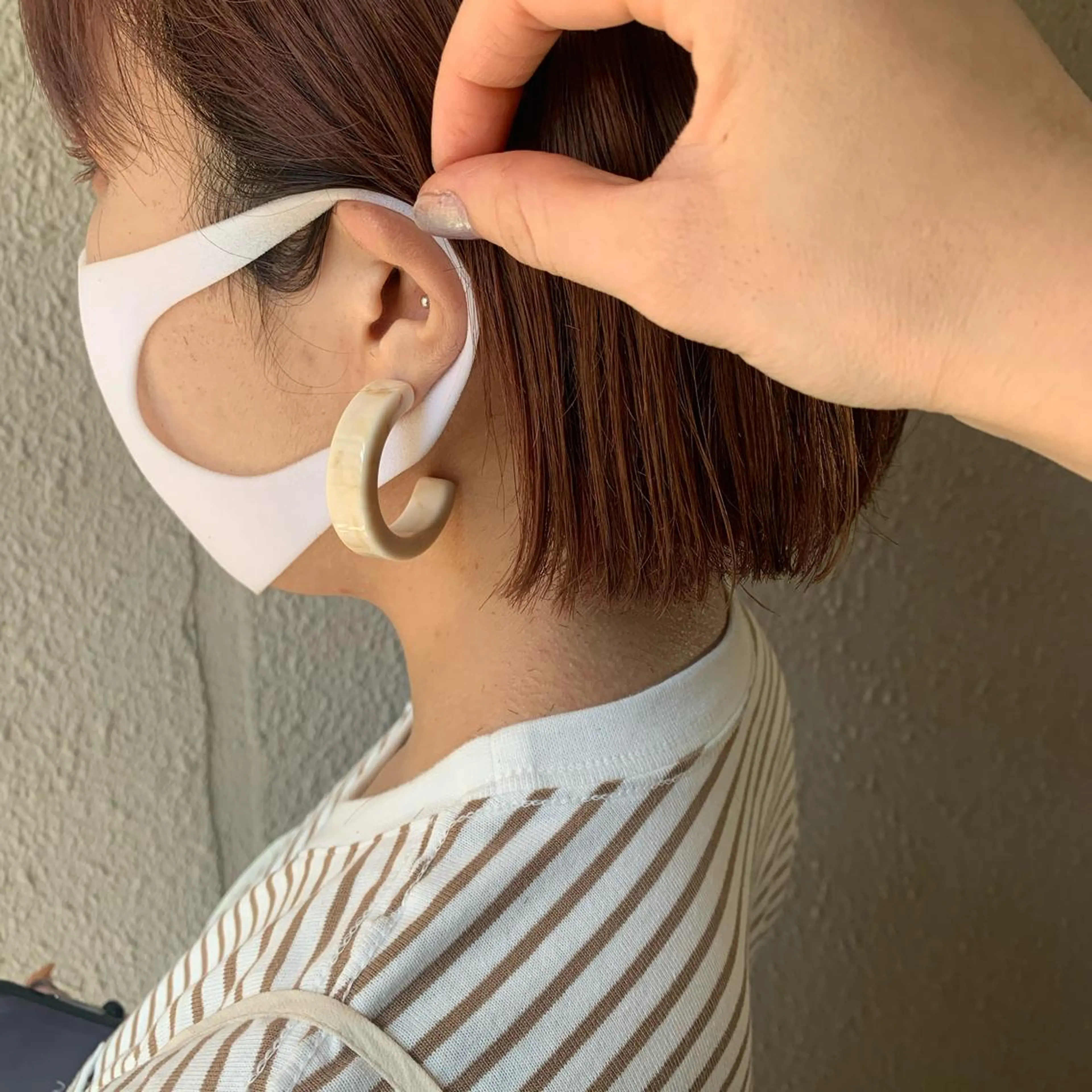 ショート ボブ カット chouette/ 根本優希のヘアスタイル