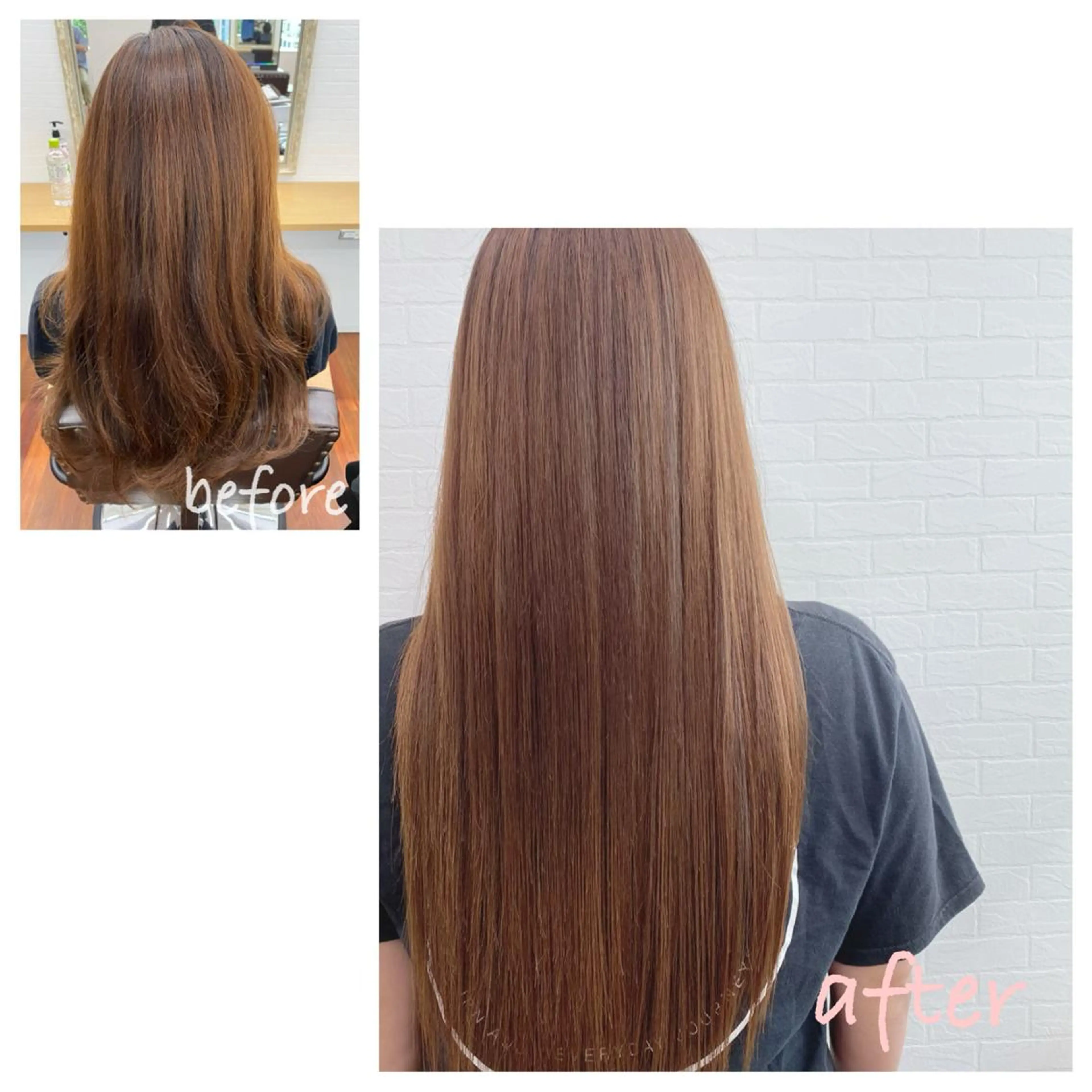 ロング 縮毛矯正 トリートメント GRANLUSSO 〜グランルッソ駅前店所属・木口 嘉美のヘアスタイル