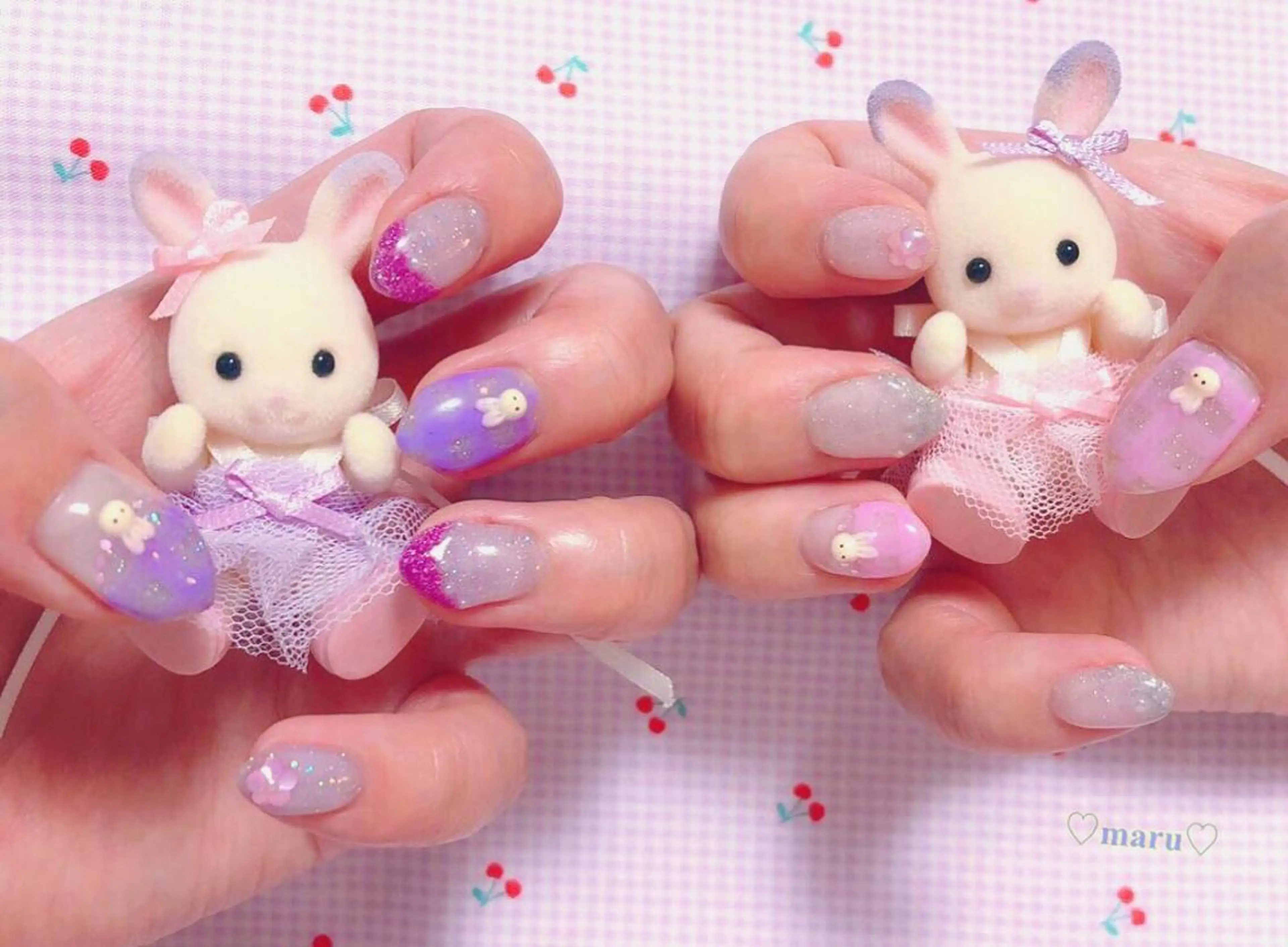 ネイル ジェルネイル ハンドネイル フットネイル まるみ ♡のネイルデザイン