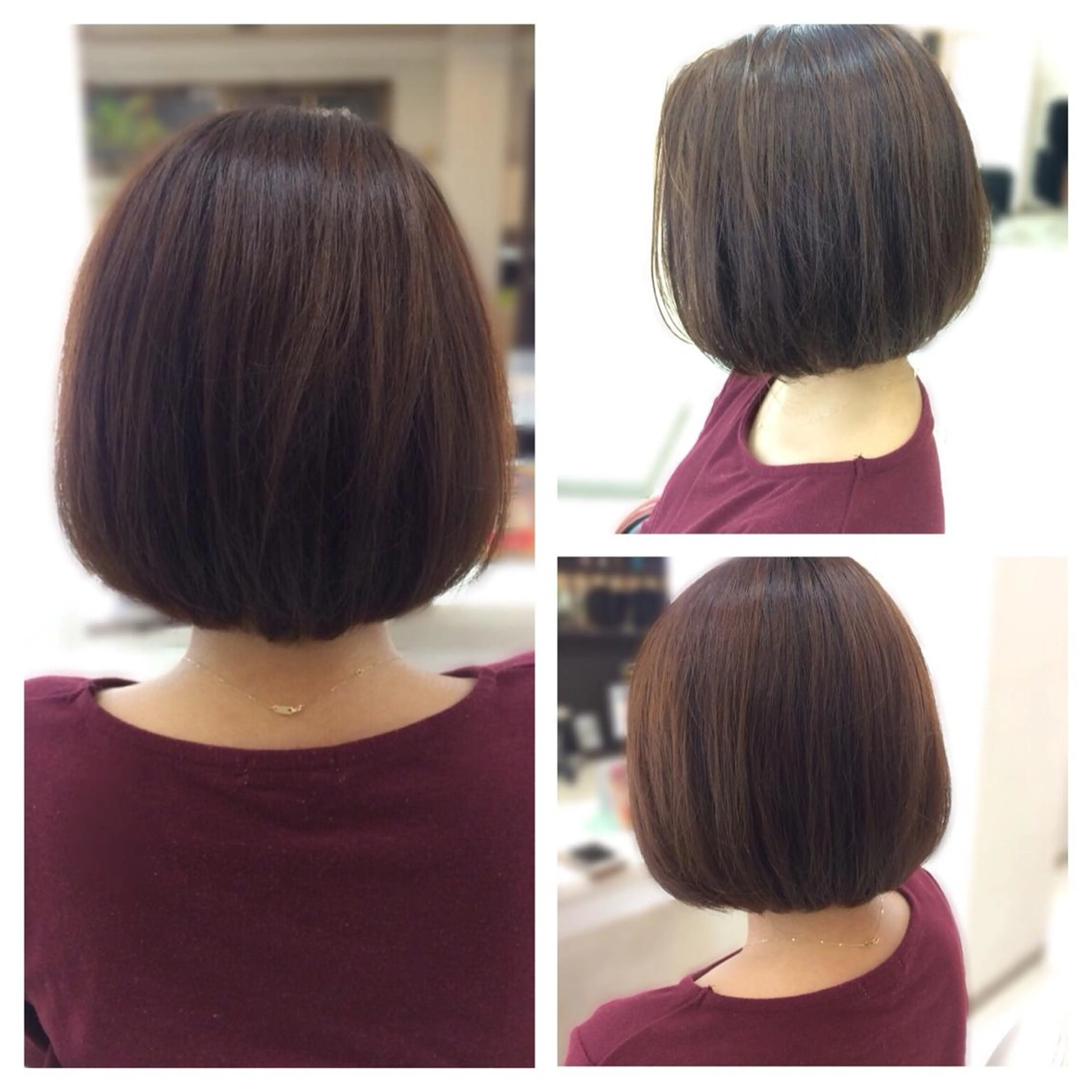 ショート ボブ いけだ ゆうのヘアスタイル