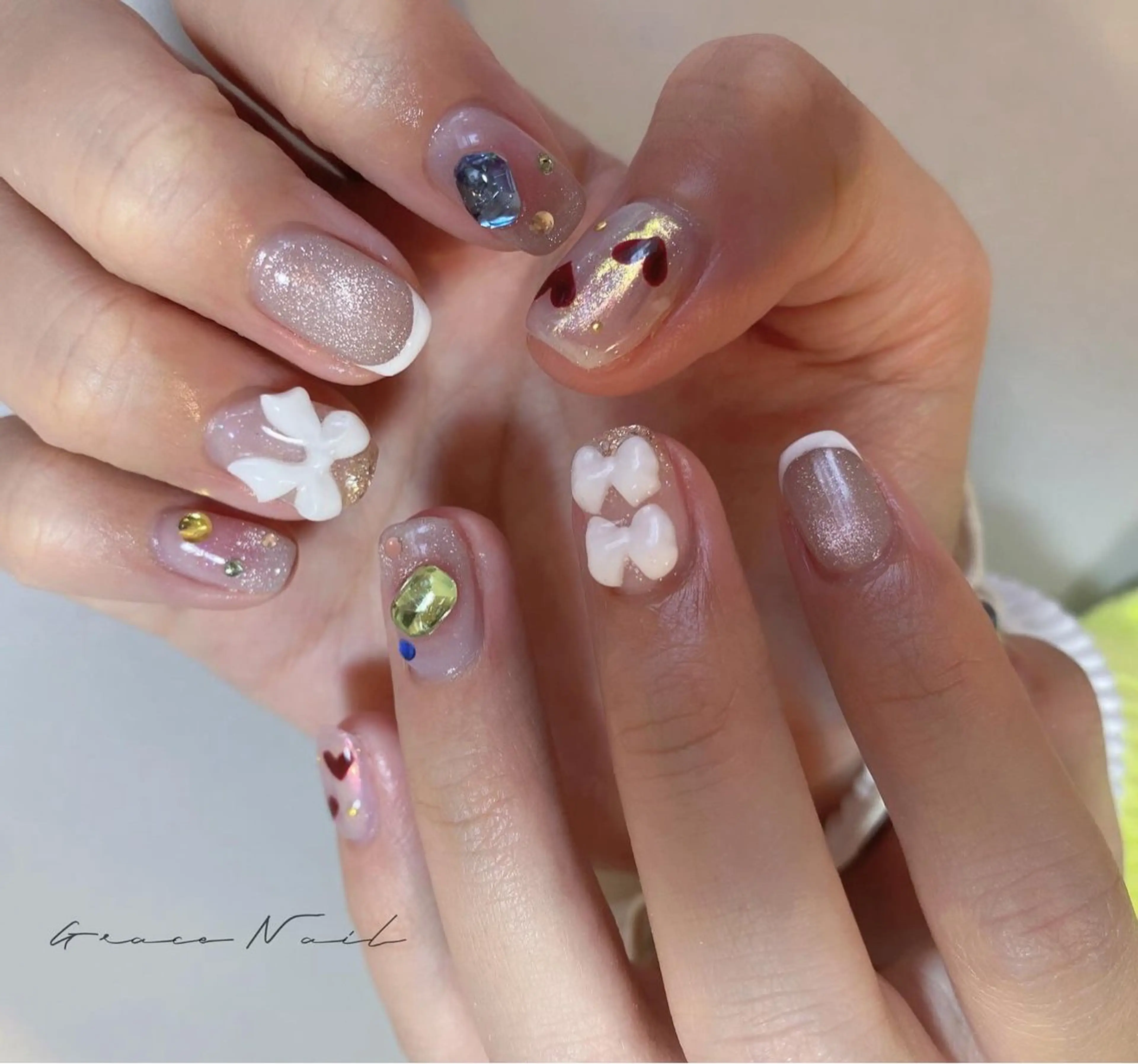 ネイル ハンドネイル ☆*｡Grace Nail｡*☆のネイルデザイン