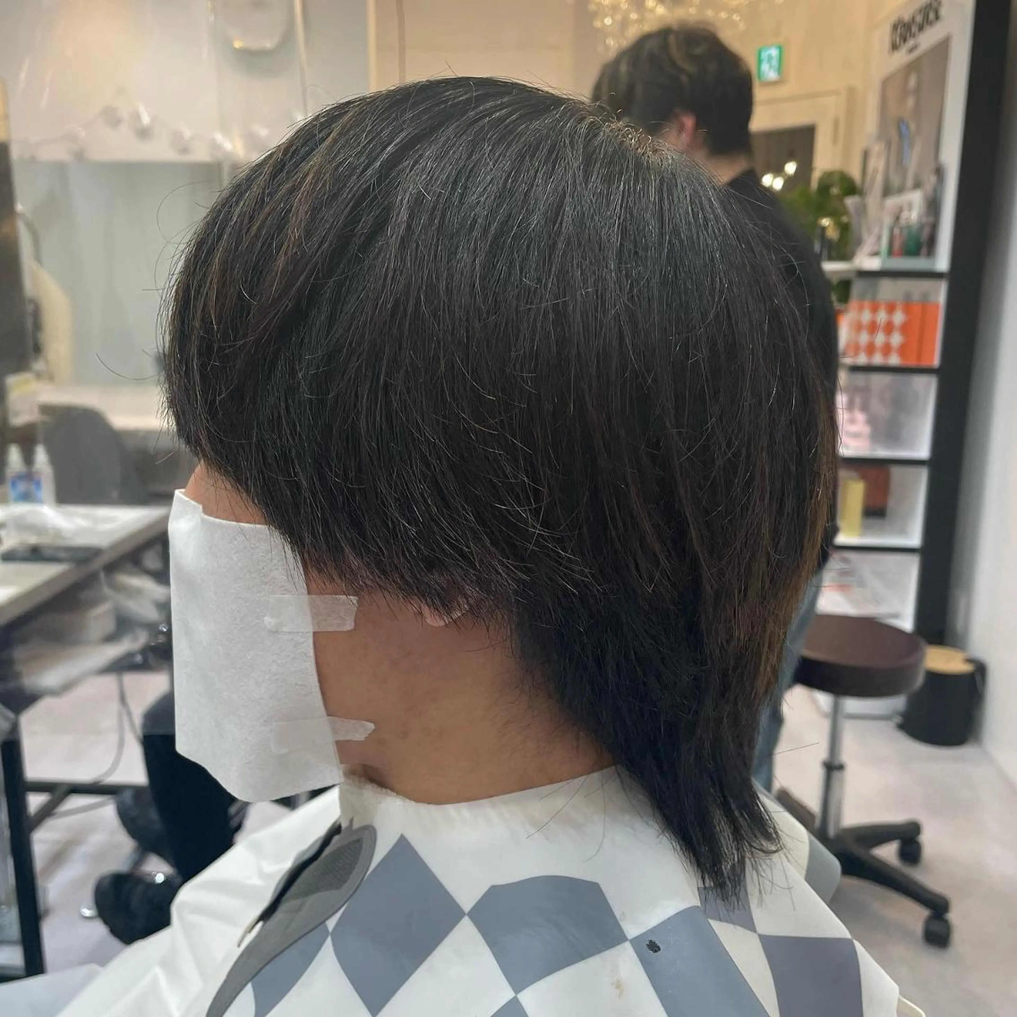 ショート 髪質改善× ハイライト溝江のヘアスタイル