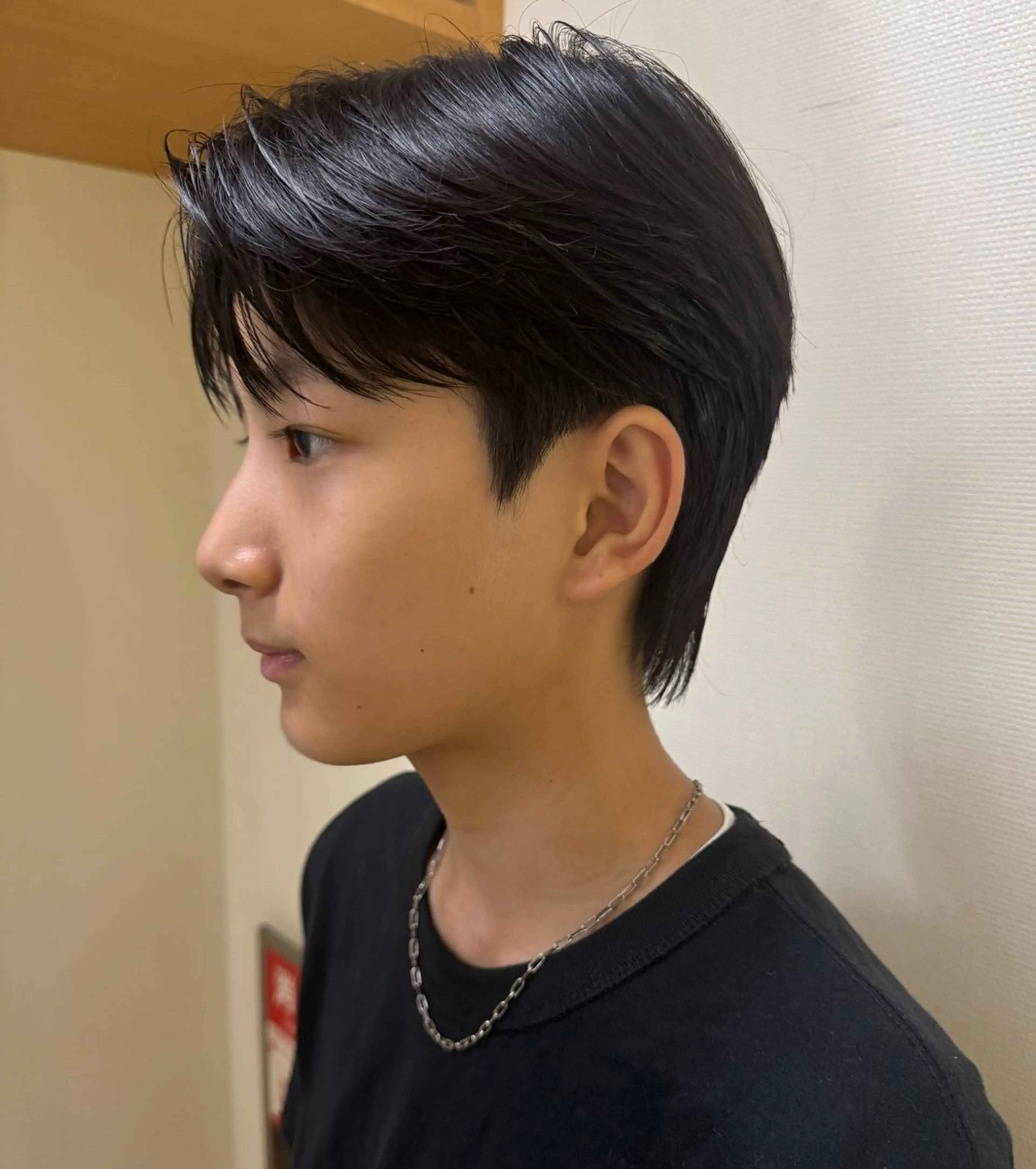 カラー パーマ メンズ センターパート ダウンパーマ メンズパーマ ニュアンスパーマ カット トリートメント ヘアセット 森下 佑大のヘアスタイル