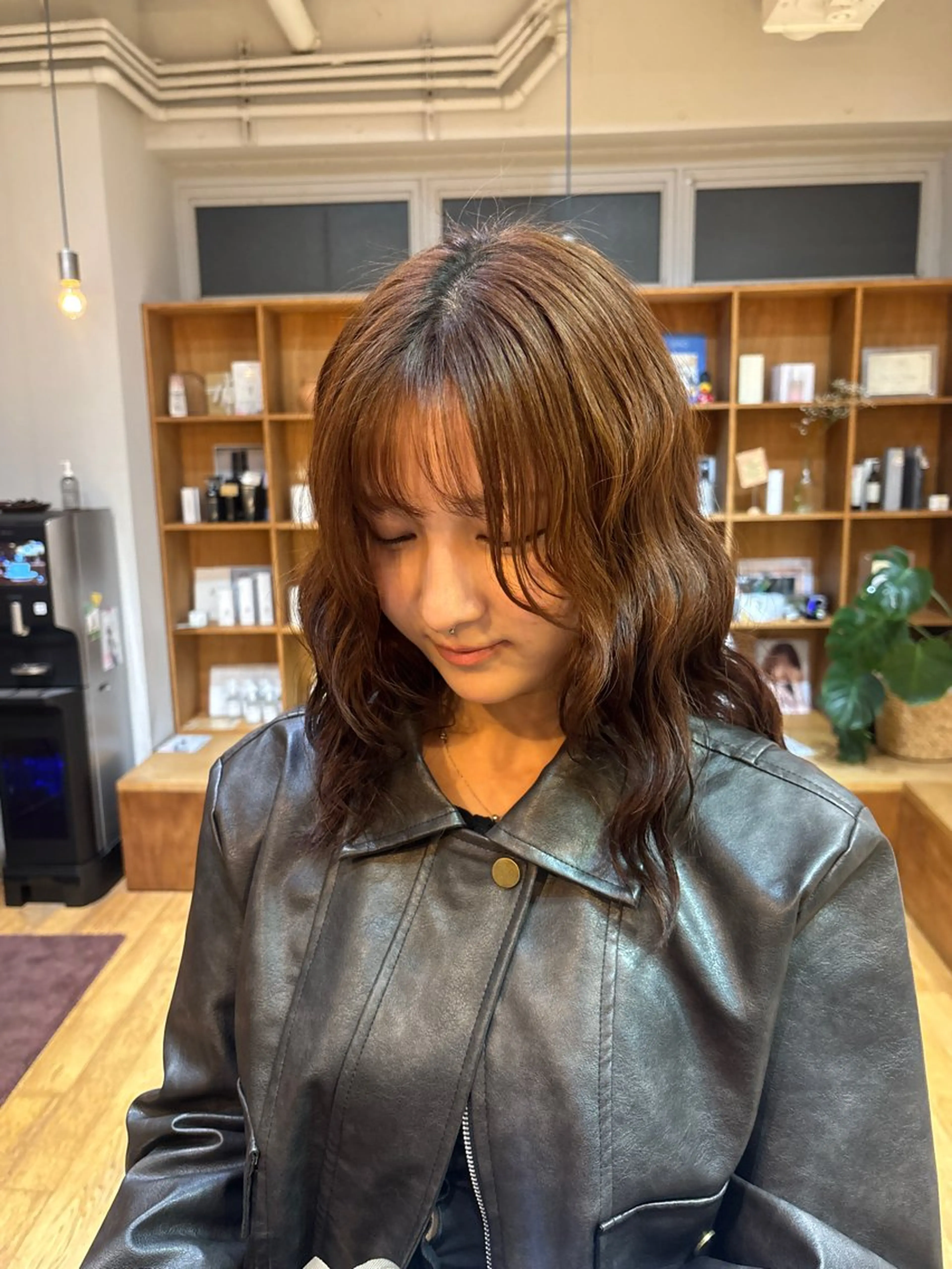 パーマ カット パーマ 韓国風パーマ/ オリーブ🇰🇷あゆのヘアスタイル