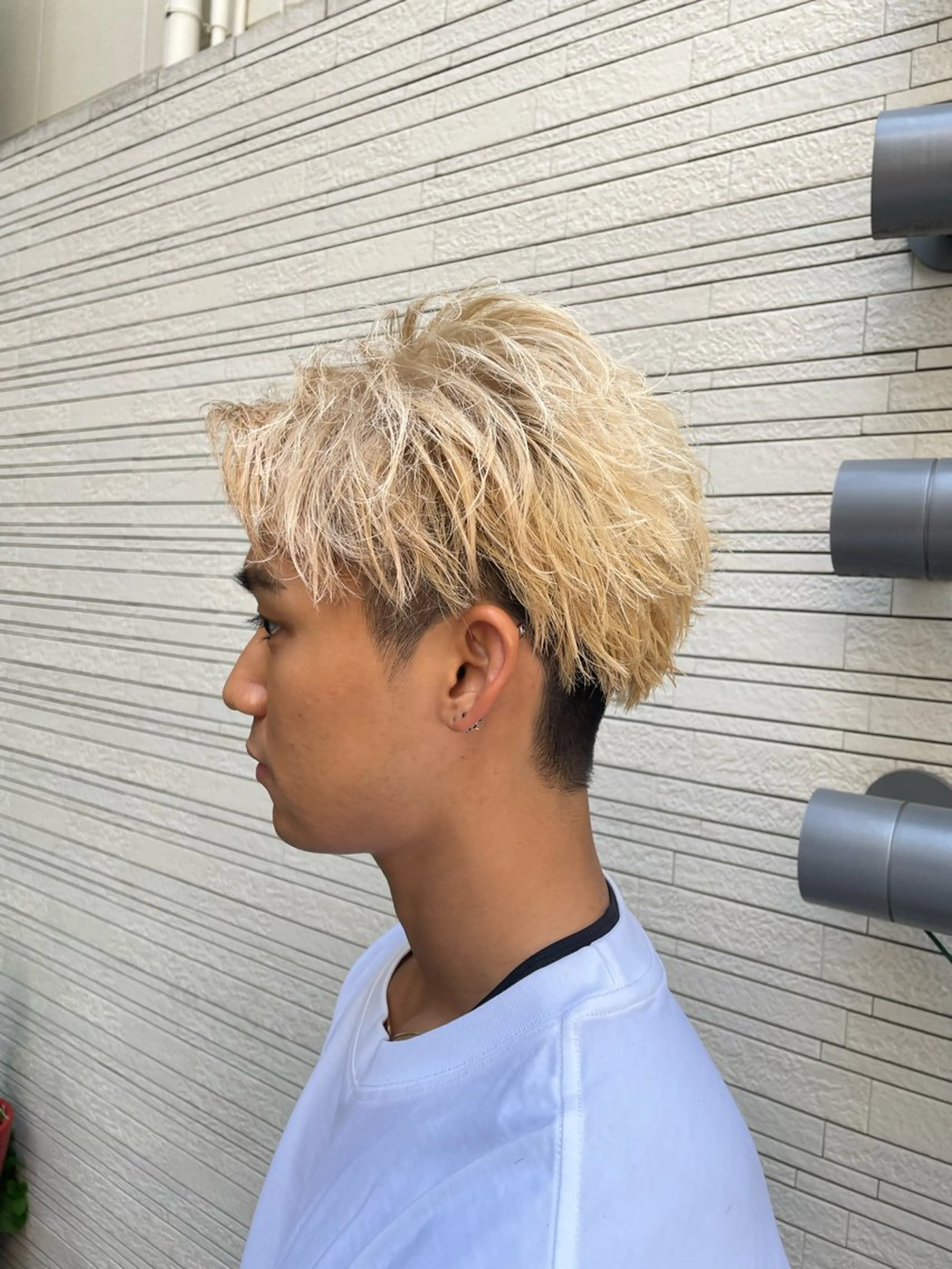メンズ カット ヘアセット フリーランスシェアサロンルレイル所属・心斎橋/メンズ /ルレイル/地形真希のヘアスタイル
