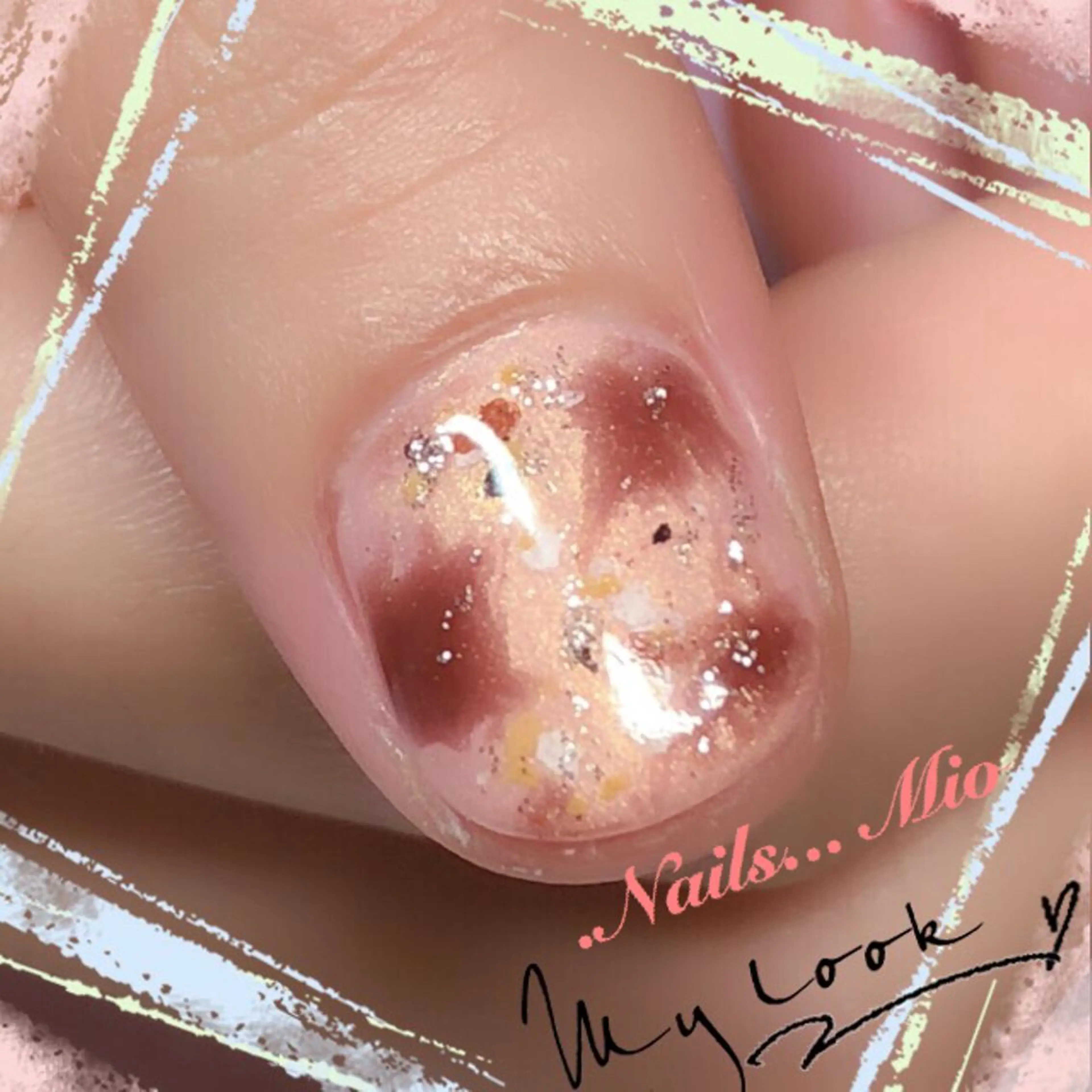 ネイル アートネイル .Nails Mio 赤羽西ネイルサロンのネイルデザイン