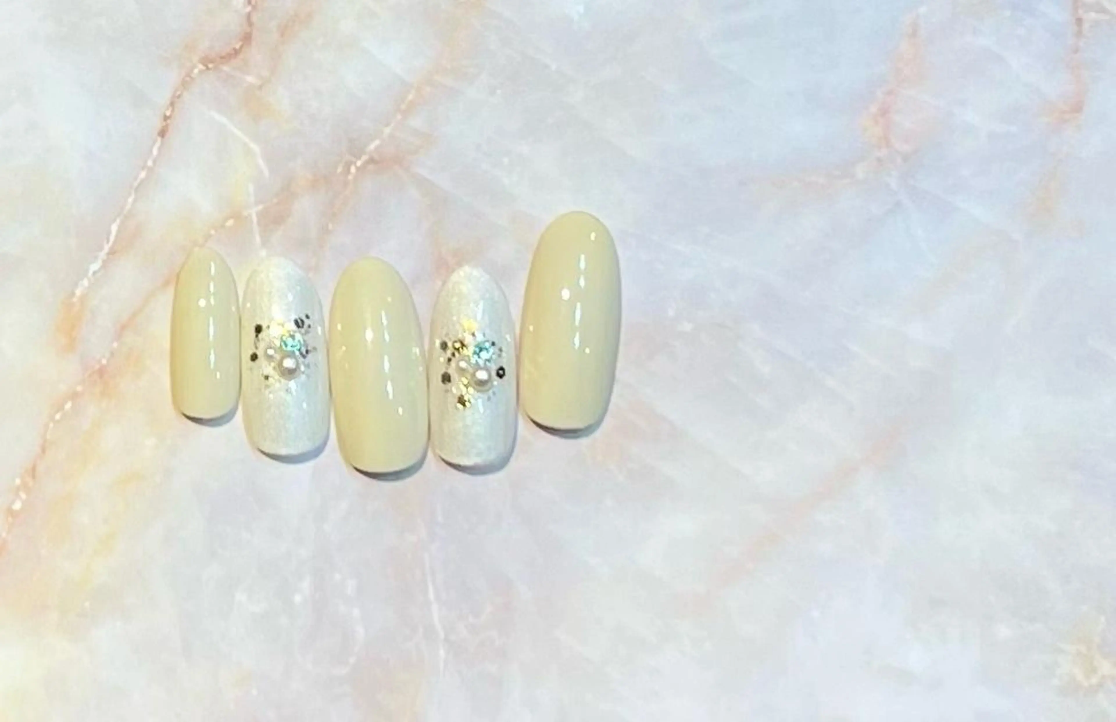 定額デザイン　アート込み　【オフ代＋600円】　ドライケア込みの写真