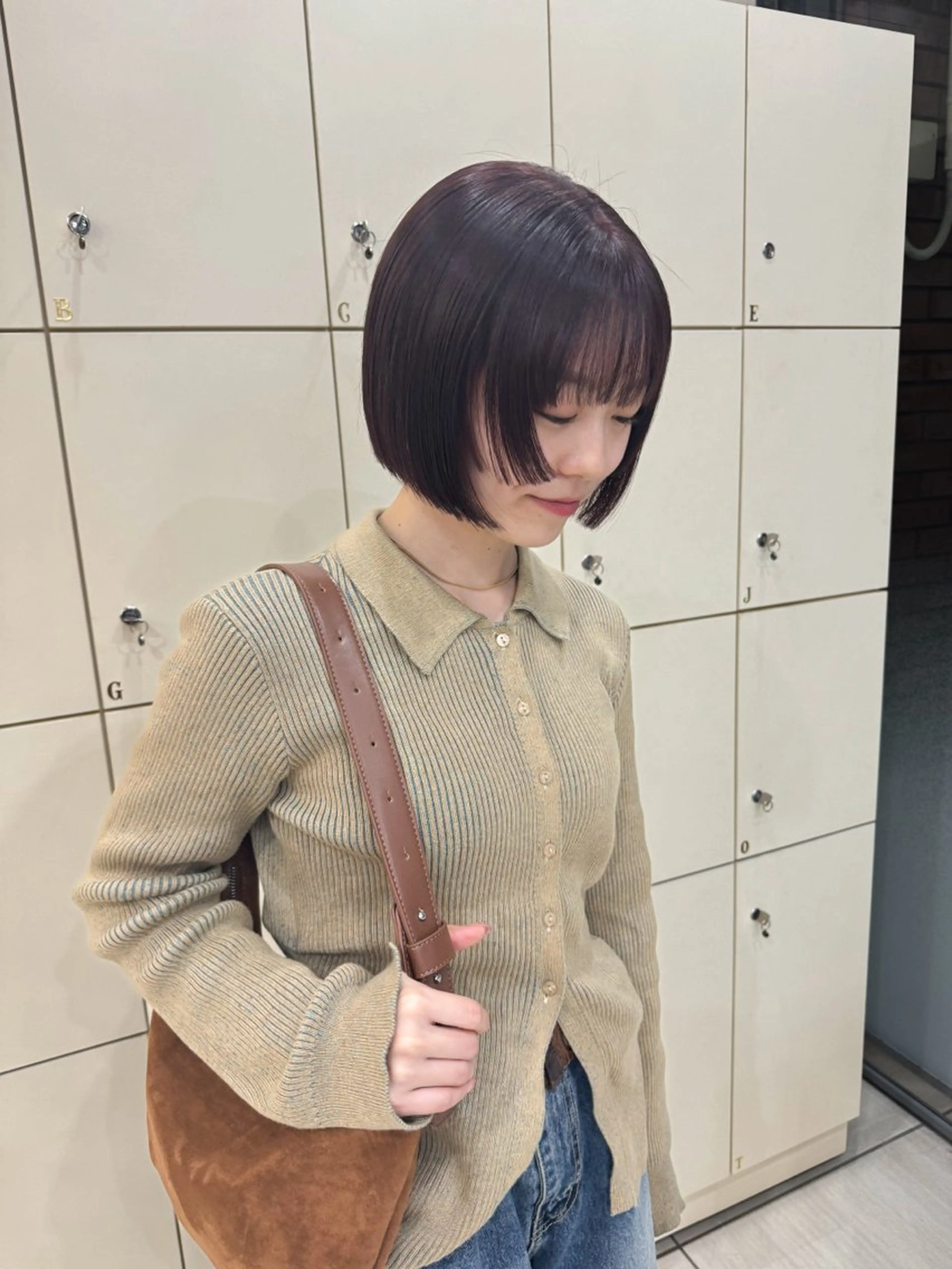 ショート カラー ボブ カット ヘアカラー トリートメント Seeknext // Rukaのヘアスタイル