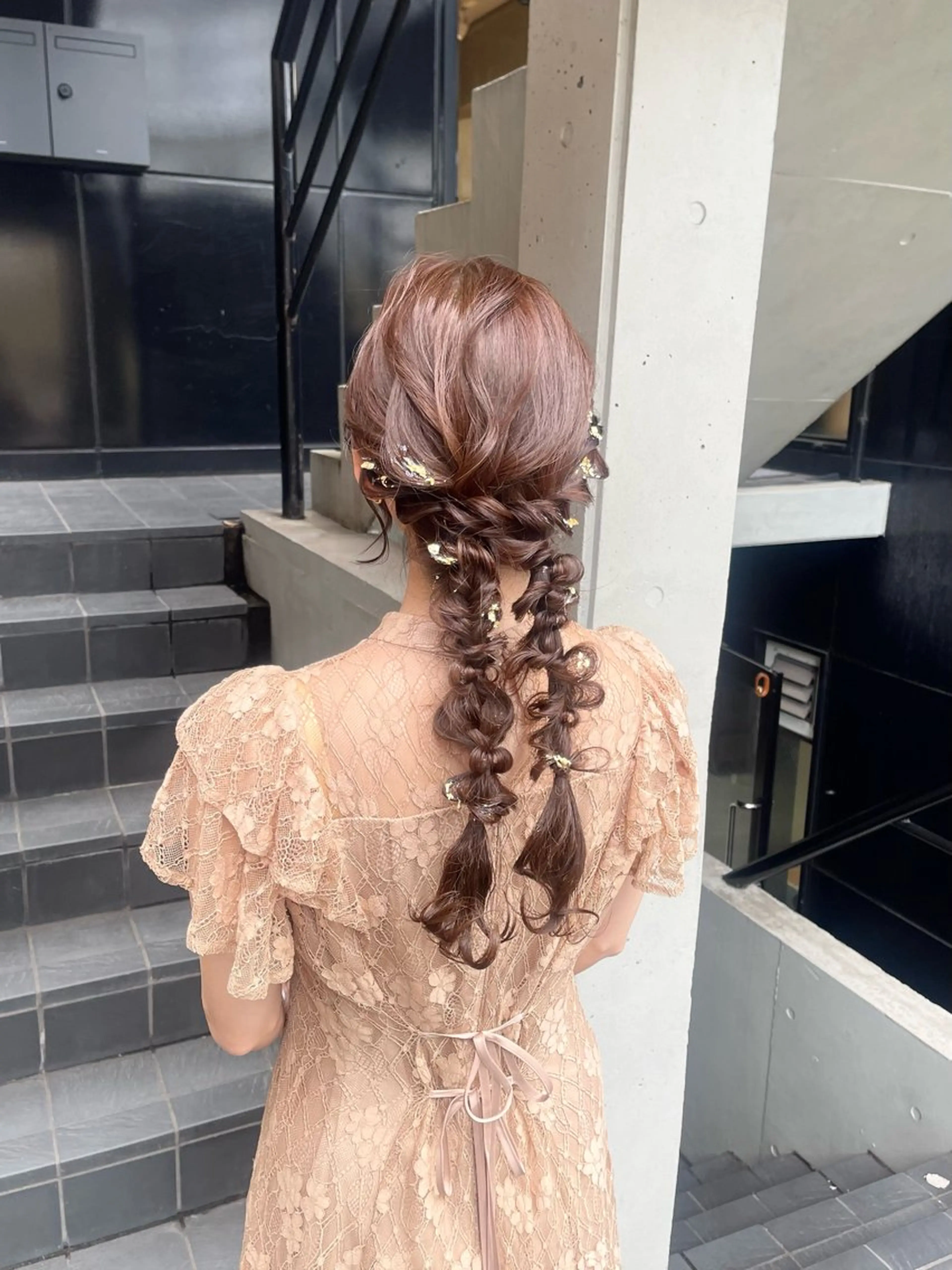 ヘアアレンジ ヘアセット 東梅田エリアカラー ヘアセットNo. 1のヘアスタイル