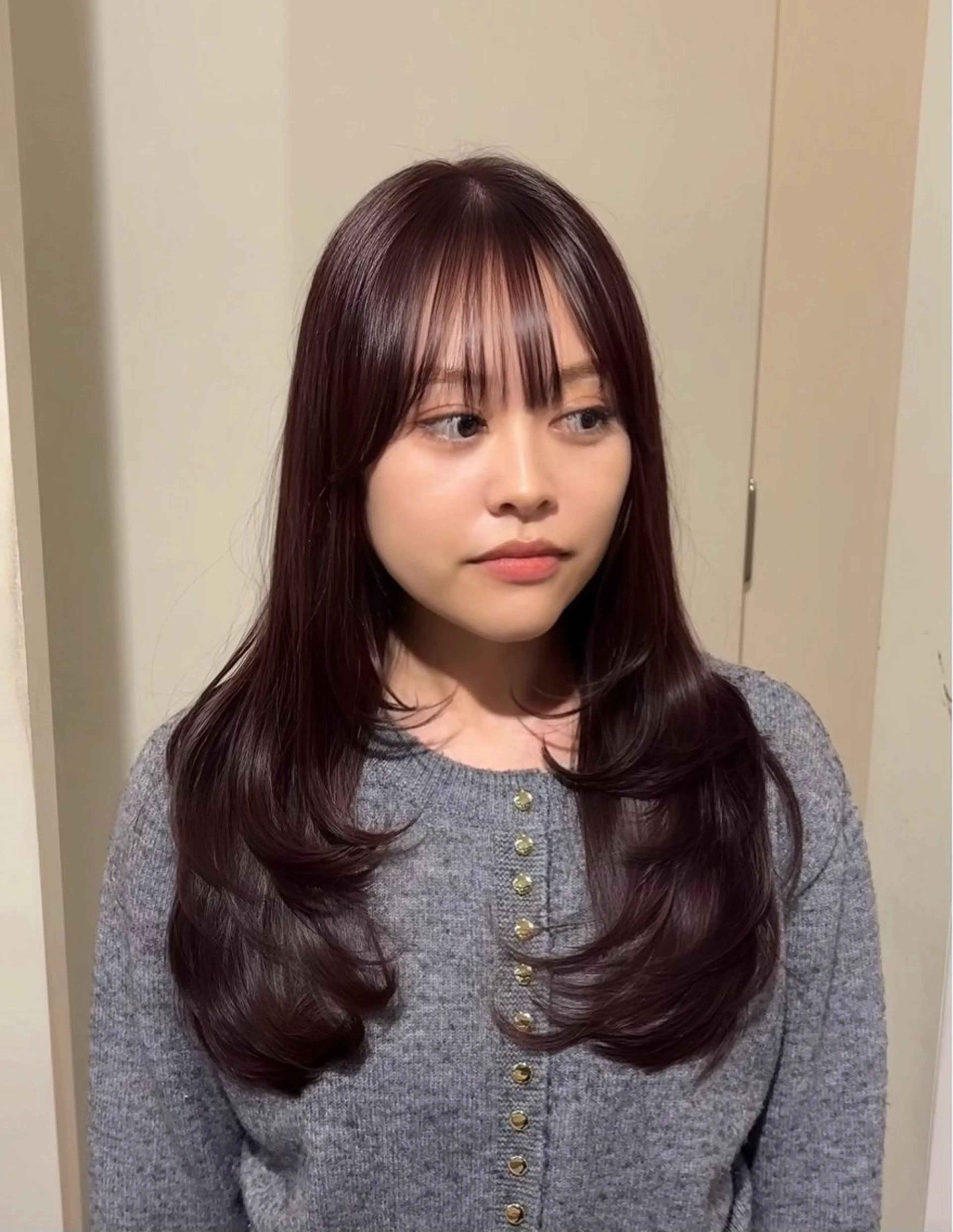 初回来店から1年間使い放題💛カット＋ケアカラー(アディクシー、イルミナなど)＋2stepトリートメント＋プチヘッドスパの写真