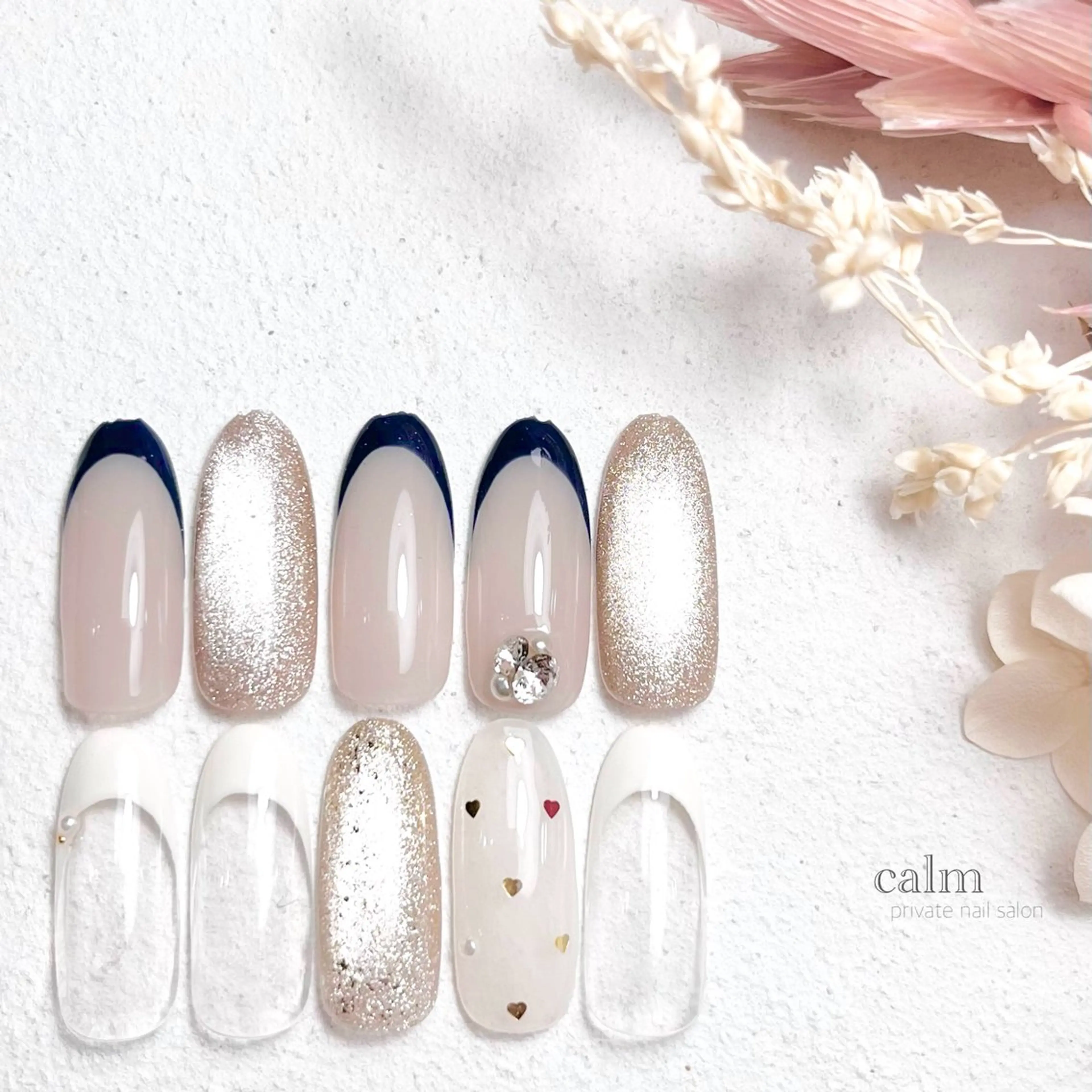 ネイル calm 〔ｶｰﾑ〕のネイルデザイン