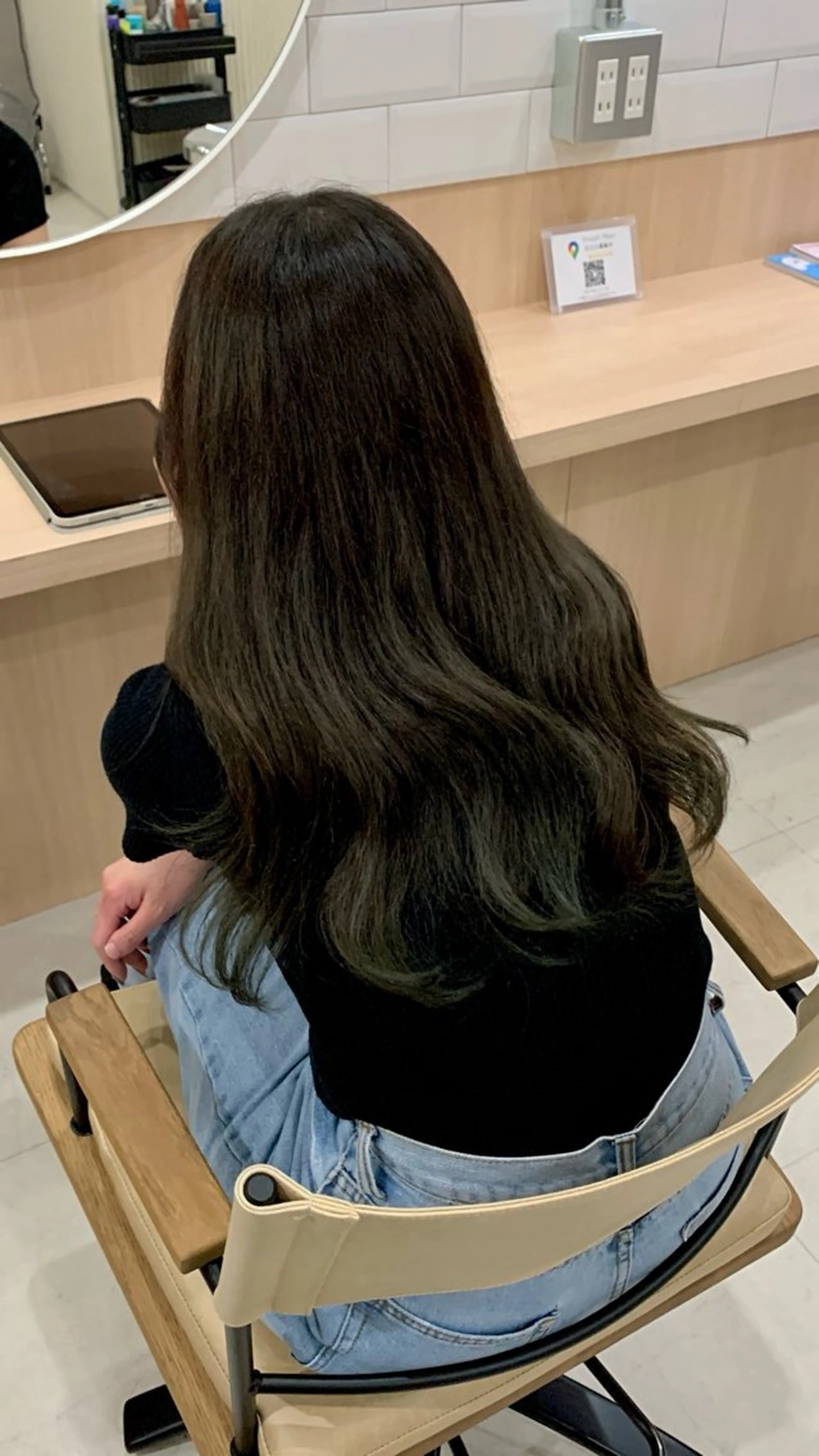 ロング カラー ヘアカラー 田中 怜菜のヘアスタイル