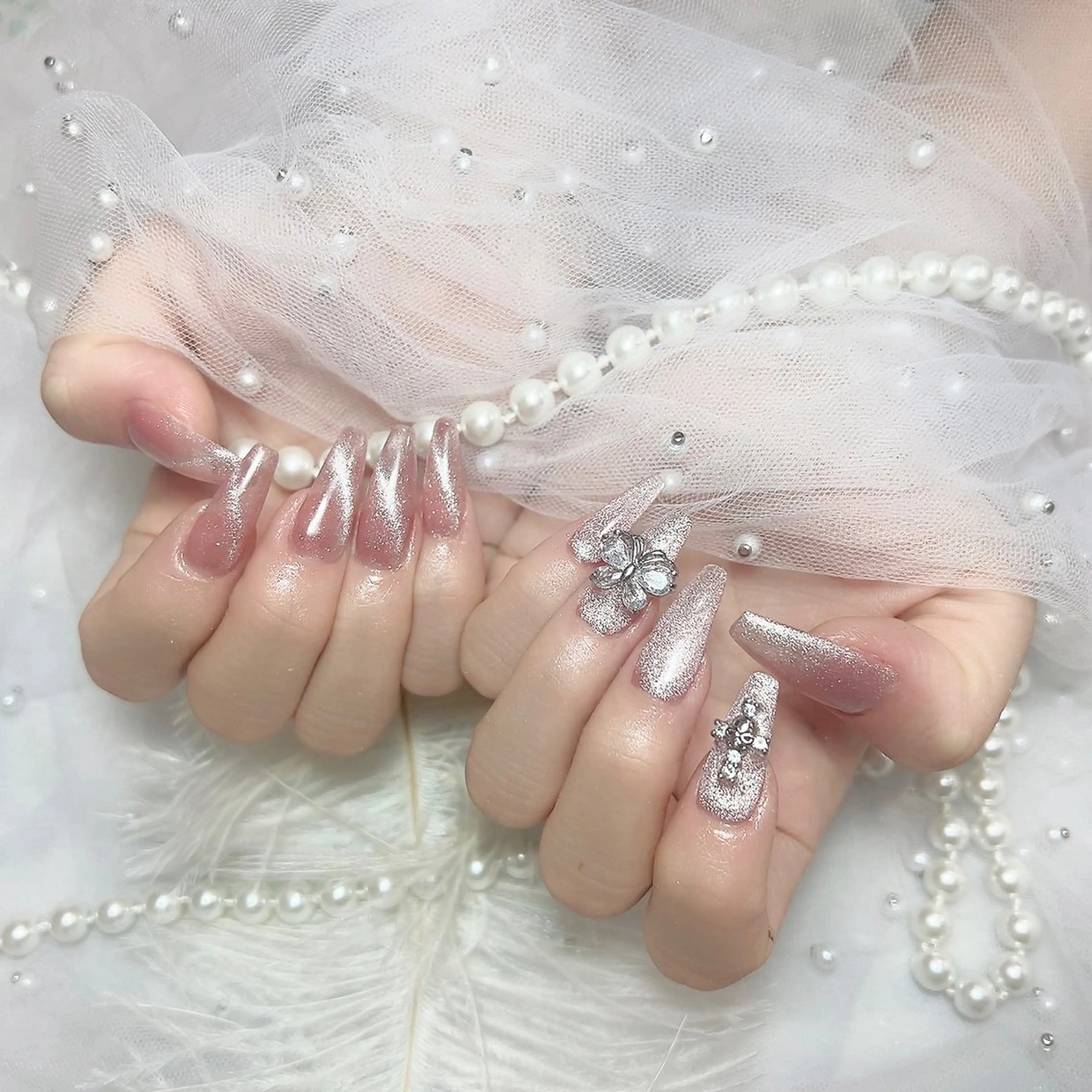 ネイル アートネイル フラッシュネイル フットネイル フレンチネイル ジェルネイル You&Me Reonaのネイルデザイン