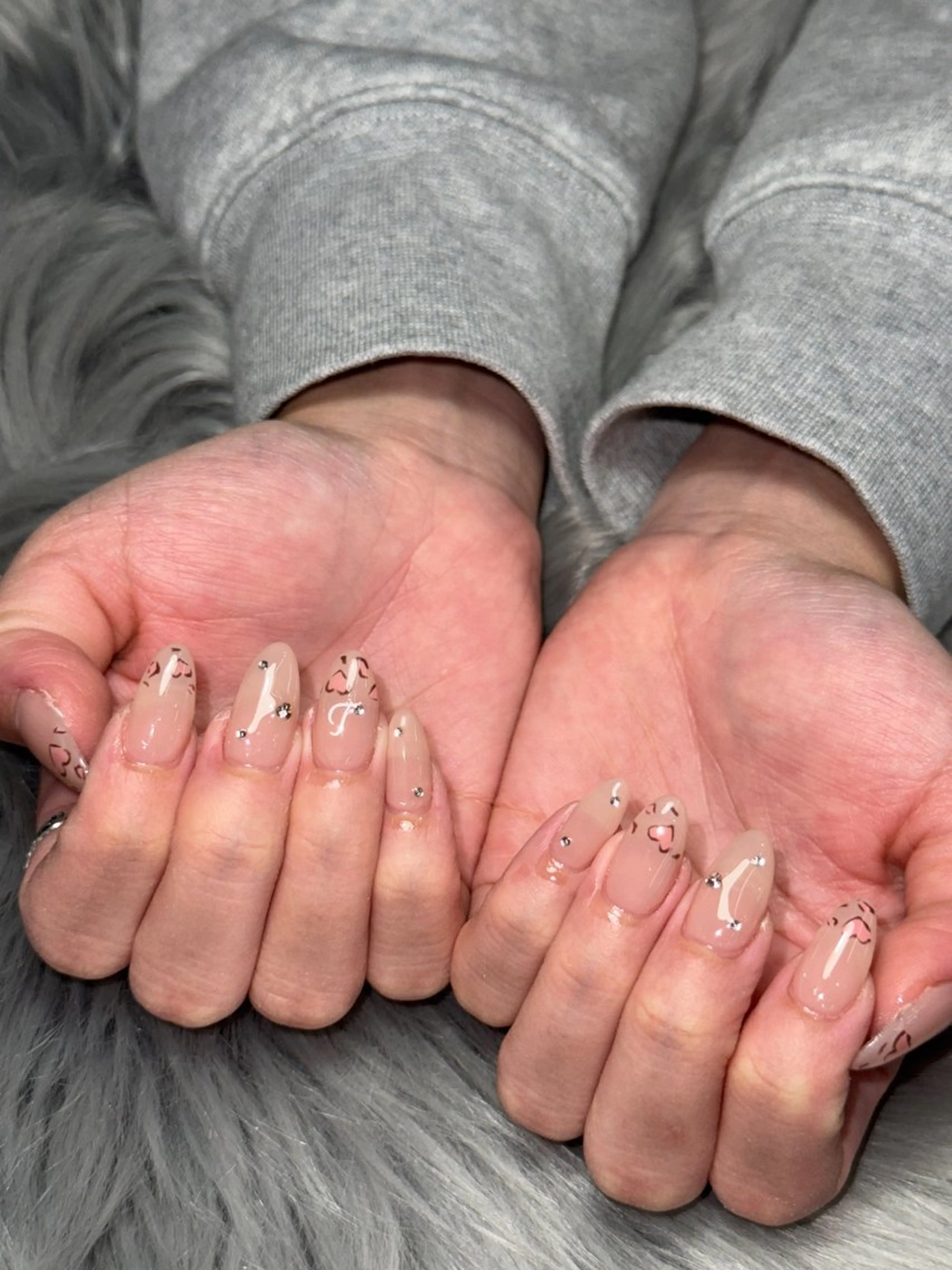 ネイル ハンドネイル Momoka 🍑🎀のネイルデザイン