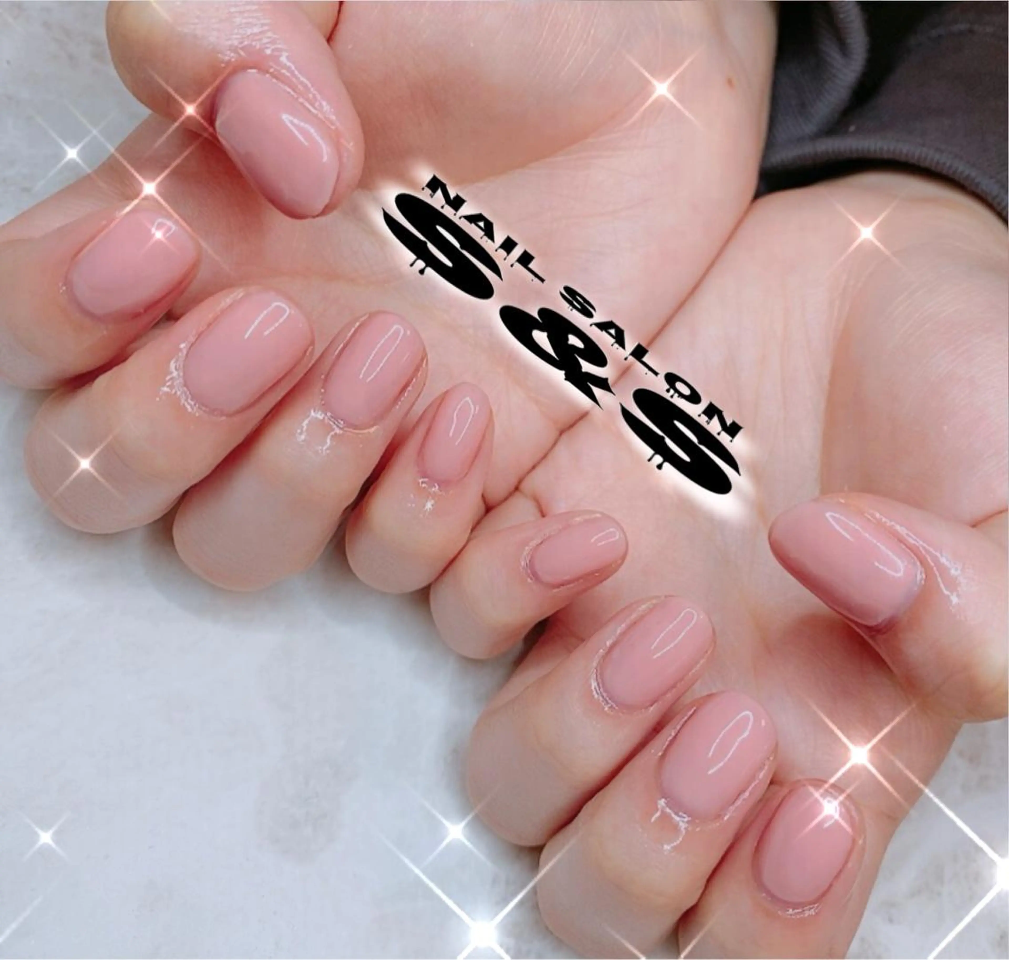 ネイル 長さ出し メンズネイル 持ち込み ワンカラーネイル スカルプネイル S&S 村田小百合のネイルデザイン