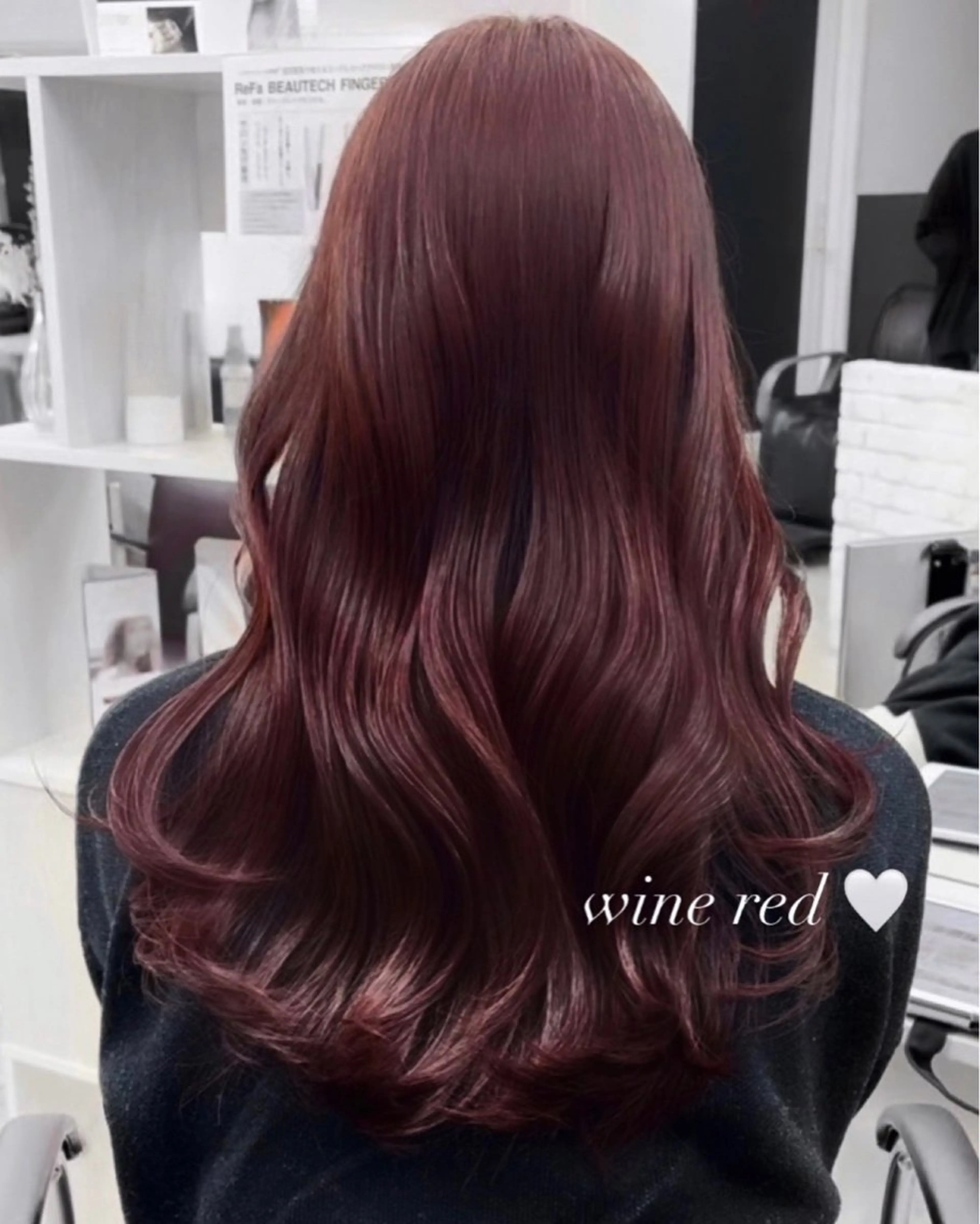 ロング カラー メンズセンターパート 🇰🇷wakanaのヘアスタイル