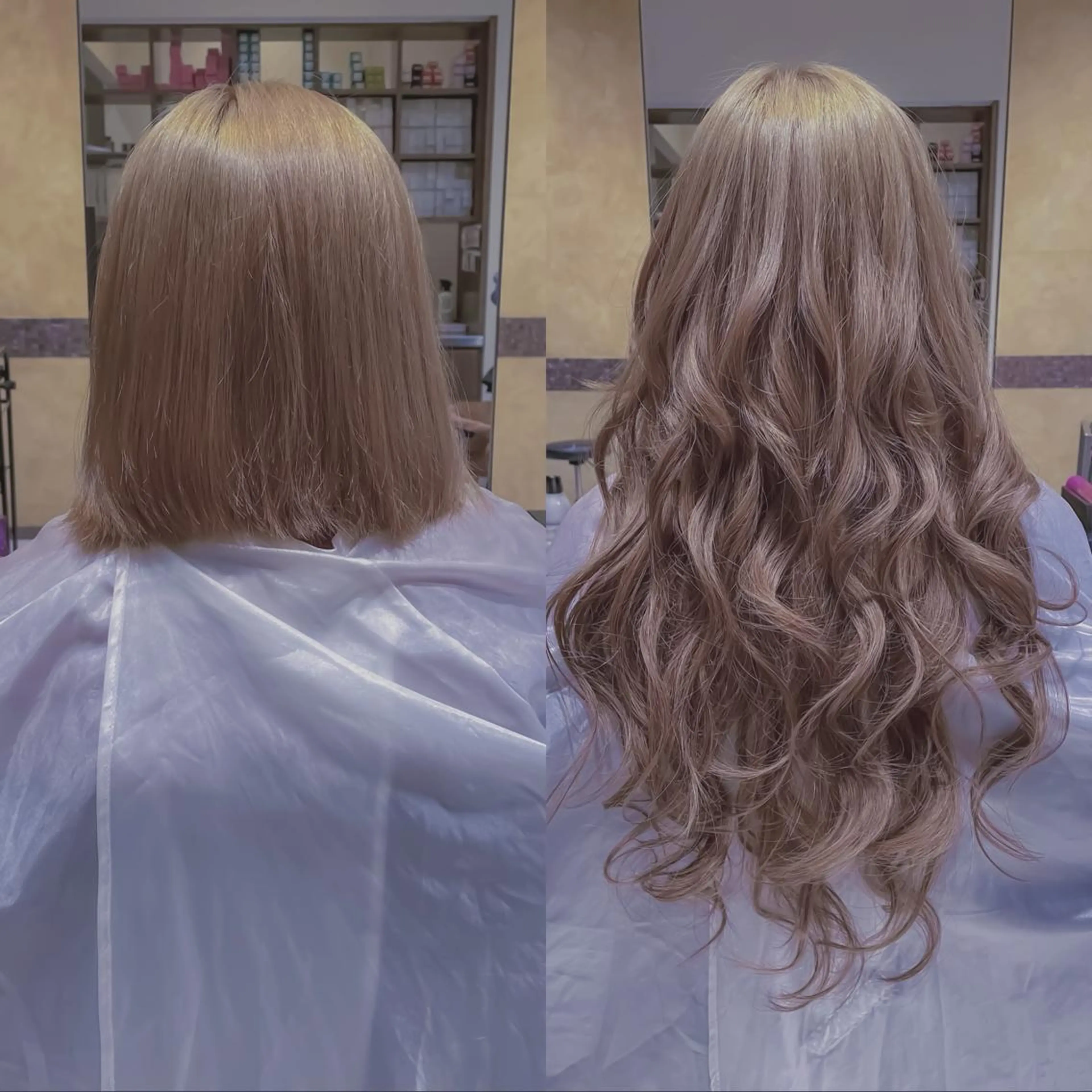 ✨高級人毛シールエクステ60本✨※画像モデル80本※80本¥20900 100本¥26400※オフ込場合+¥6600の写真