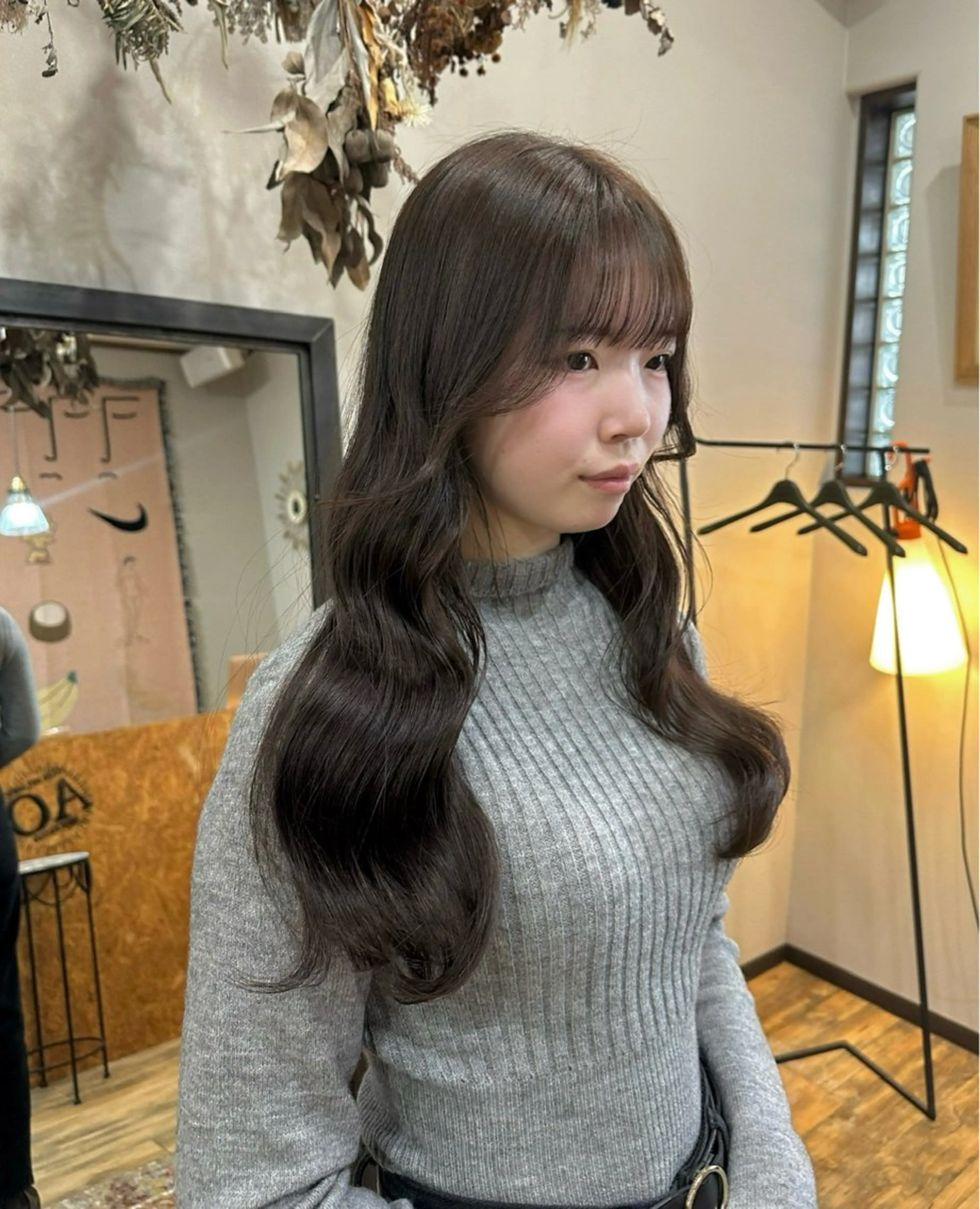 ロング ヘアカラー トリートメント AO hair studio所属・minami ♡のヘアスタイル