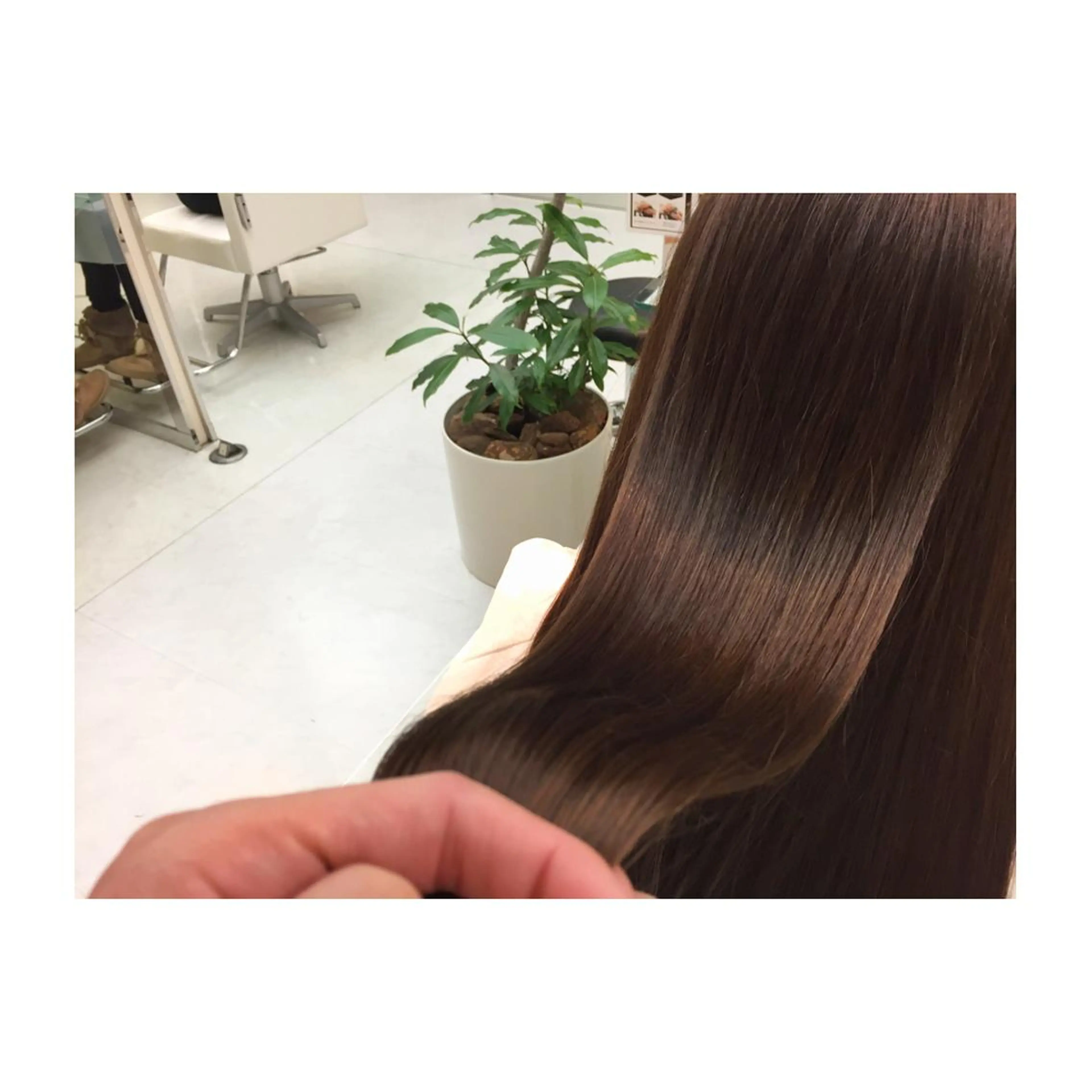 ロング 加藤 利基のヘアスタイル