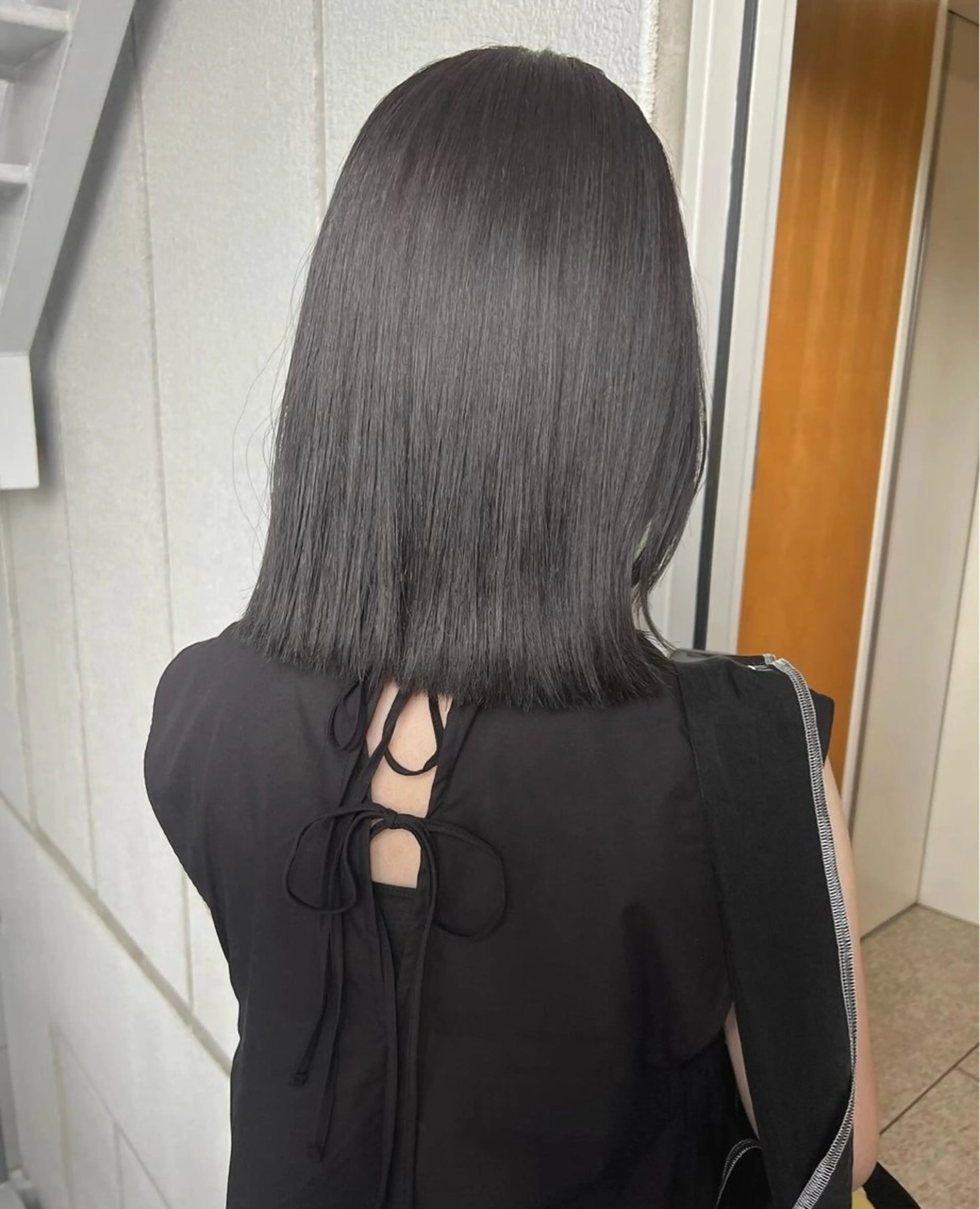 ミディアム カラー カット ヘアカラー トリートメント akane/ベージュ /オリーブ/ブラウンのヘアスタイル