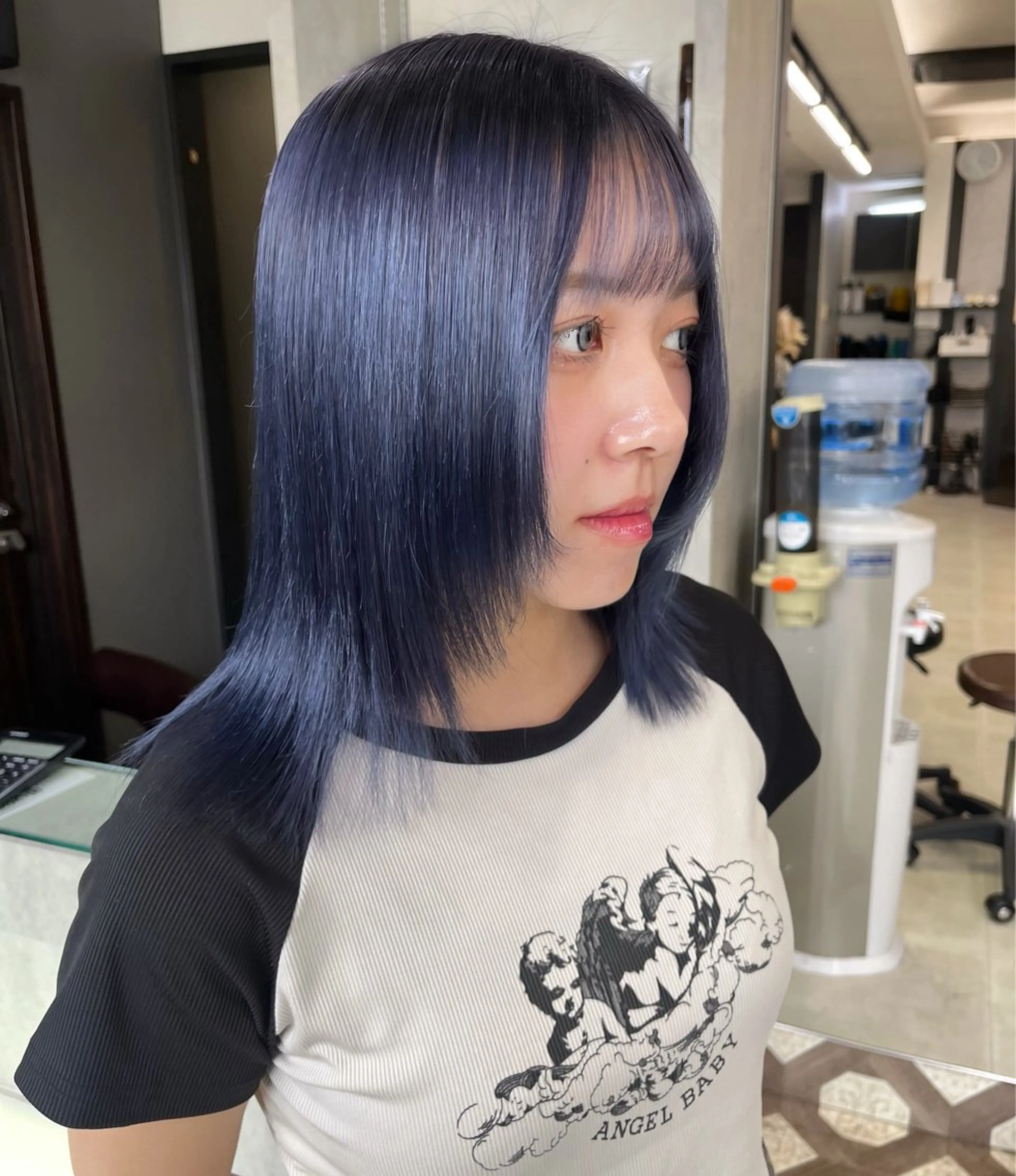 カラー ユイ☆ハイトーン ☆ブリーチデザインのヘアスタイル