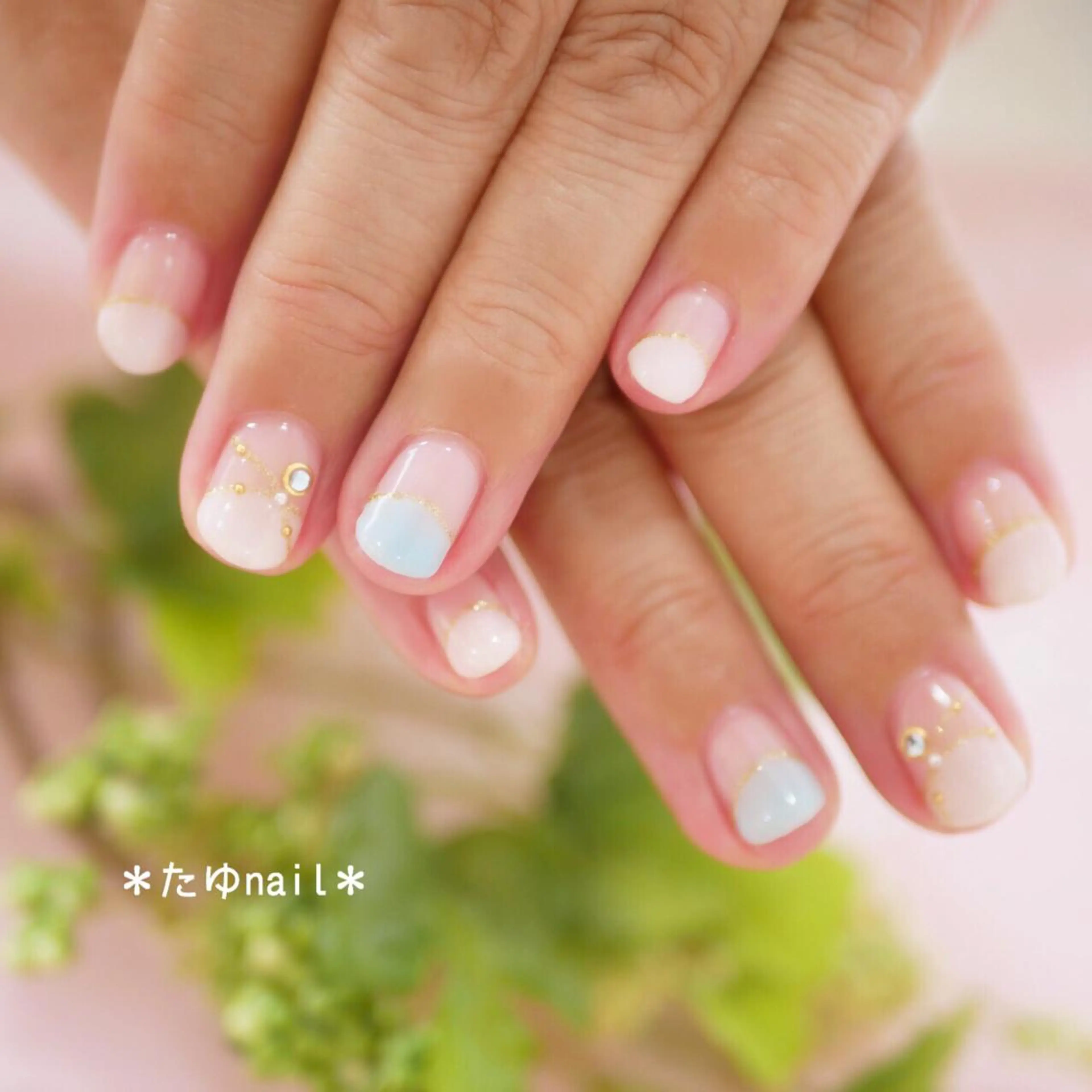 ネイル ネイルサロン・ネイルスクール　たゆnail所属・ネイルサロン 【たゆnail】のネイルデザイン