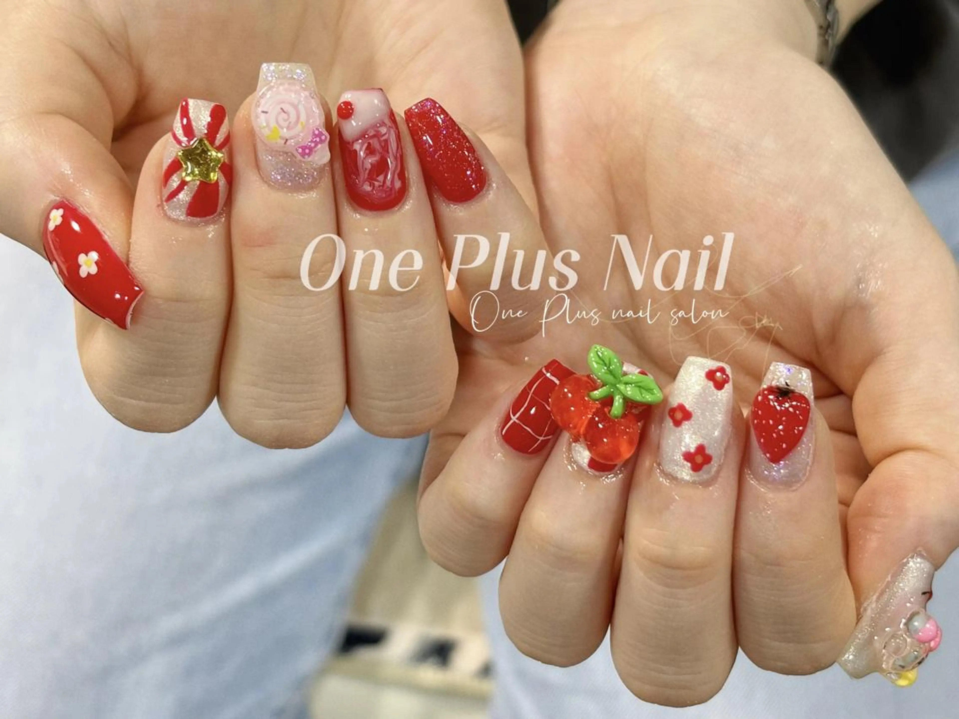 ネイル アートネイル One Plus Nail Salonのネイルデザイン