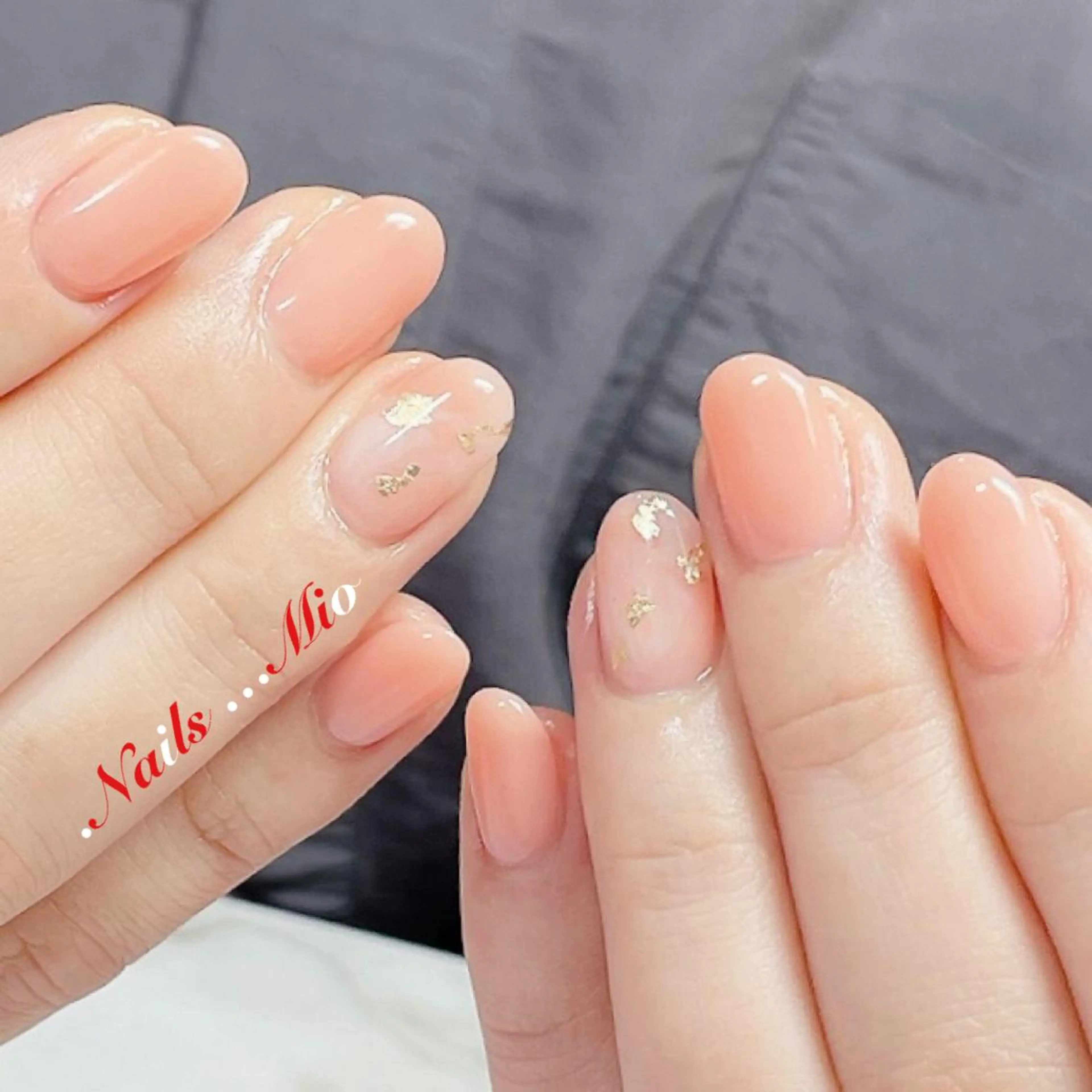 ネイル アートネイル ジェルネイル ワンカラーネイル .Nails Mio 赤羽西ネイルサロンのネイルデザイン