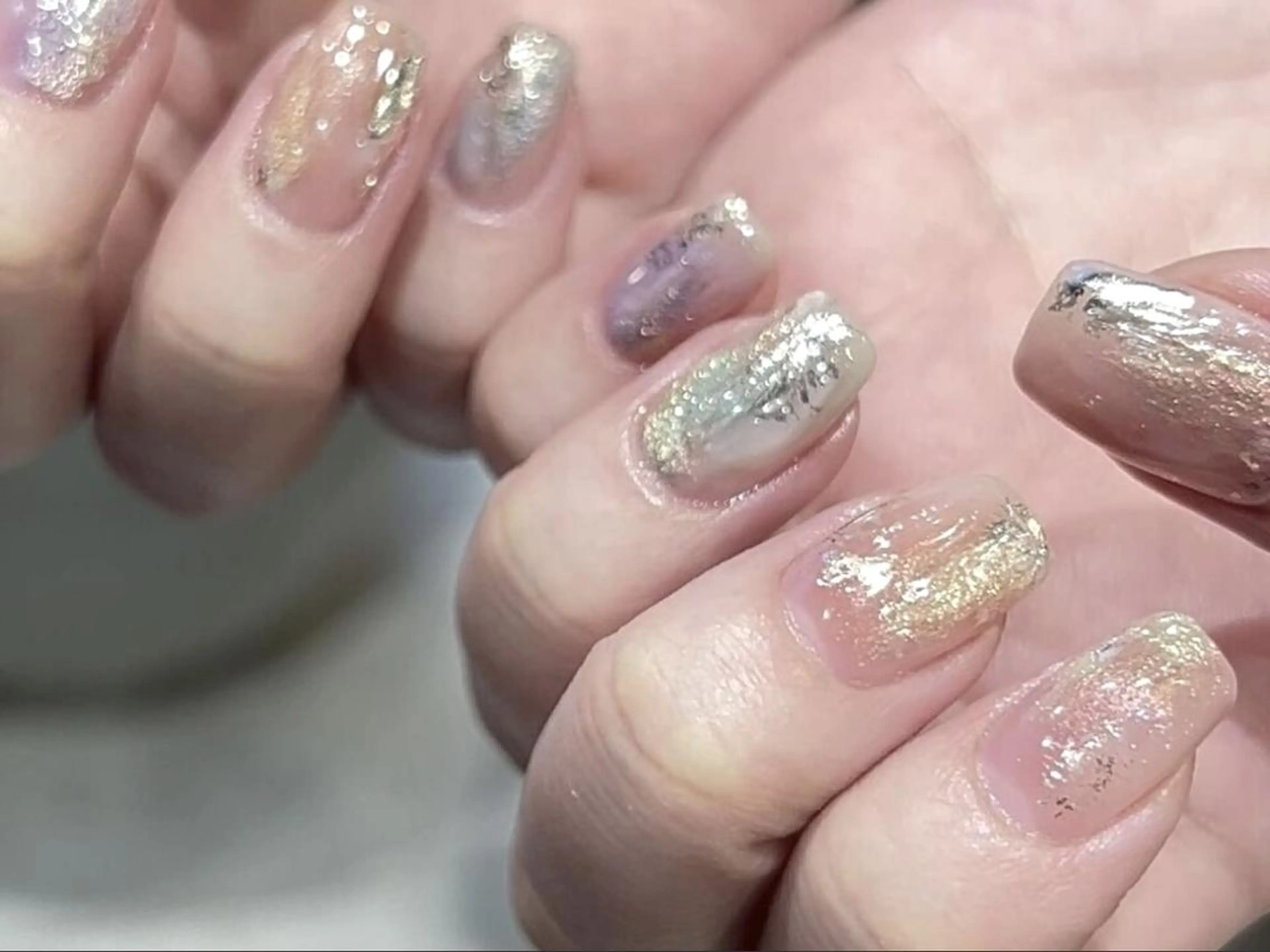 ネイル アートネイル 持ち込み 🦋y y Nail 🤍のネイルデザイン