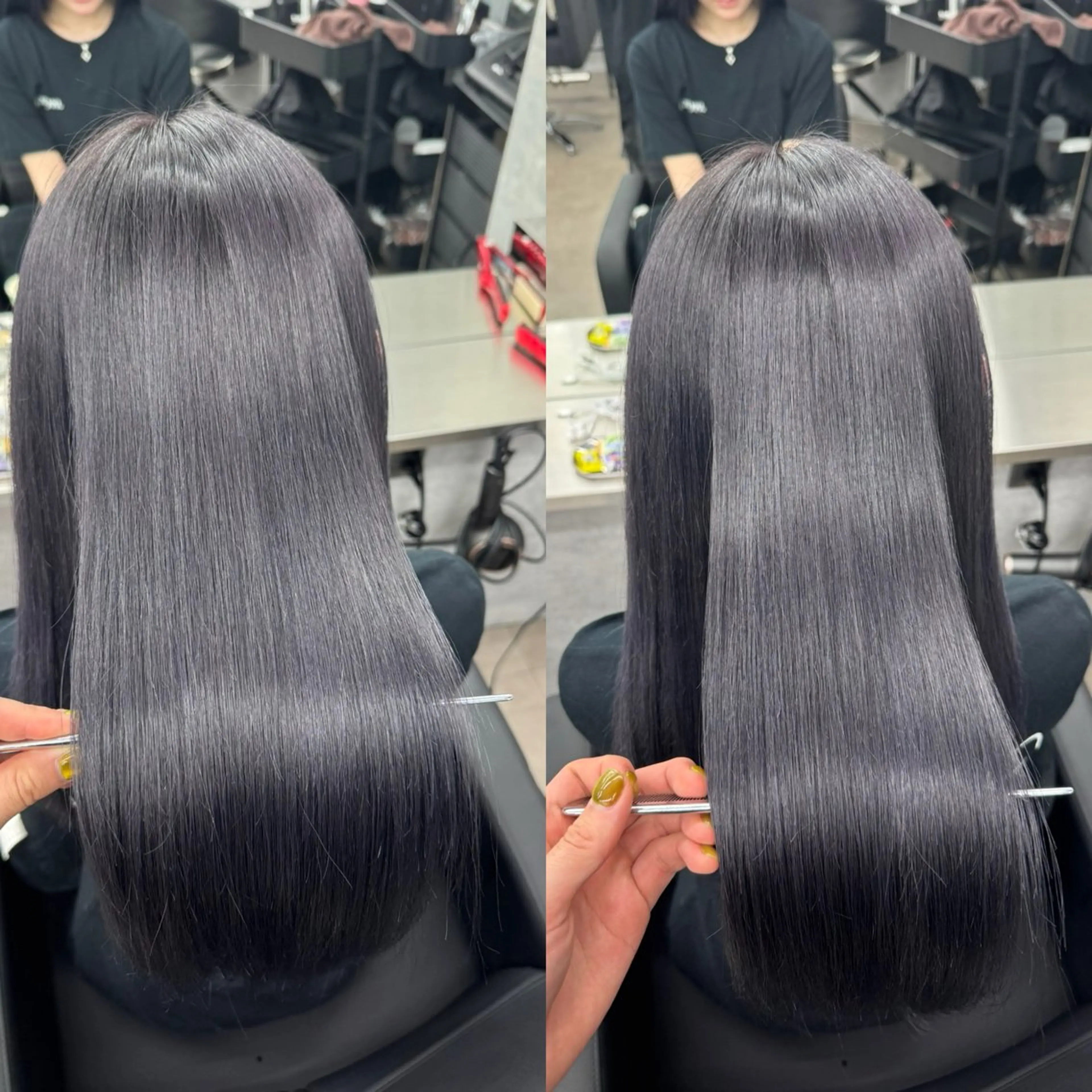 ロング カラー 髪質改善 縮毛矯正 トリートメント カット ヘアカラー トリートメント ヘッドスパ 🌈代表 🌈macotoのヘアスタイル