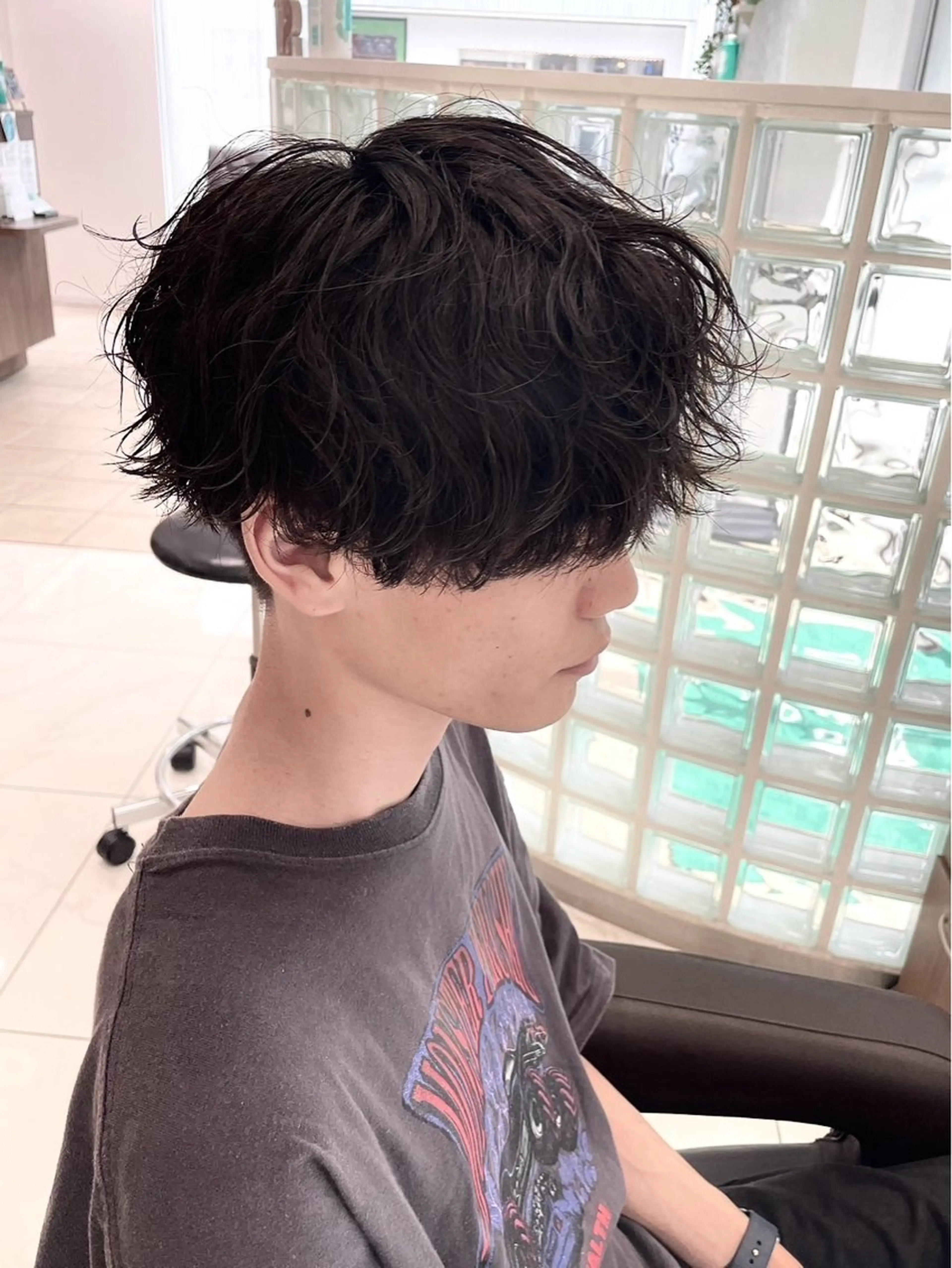 ミディアム パーマ メンズ ♠️メンズ特化／ 社 由樹♠️のヘアスタイル