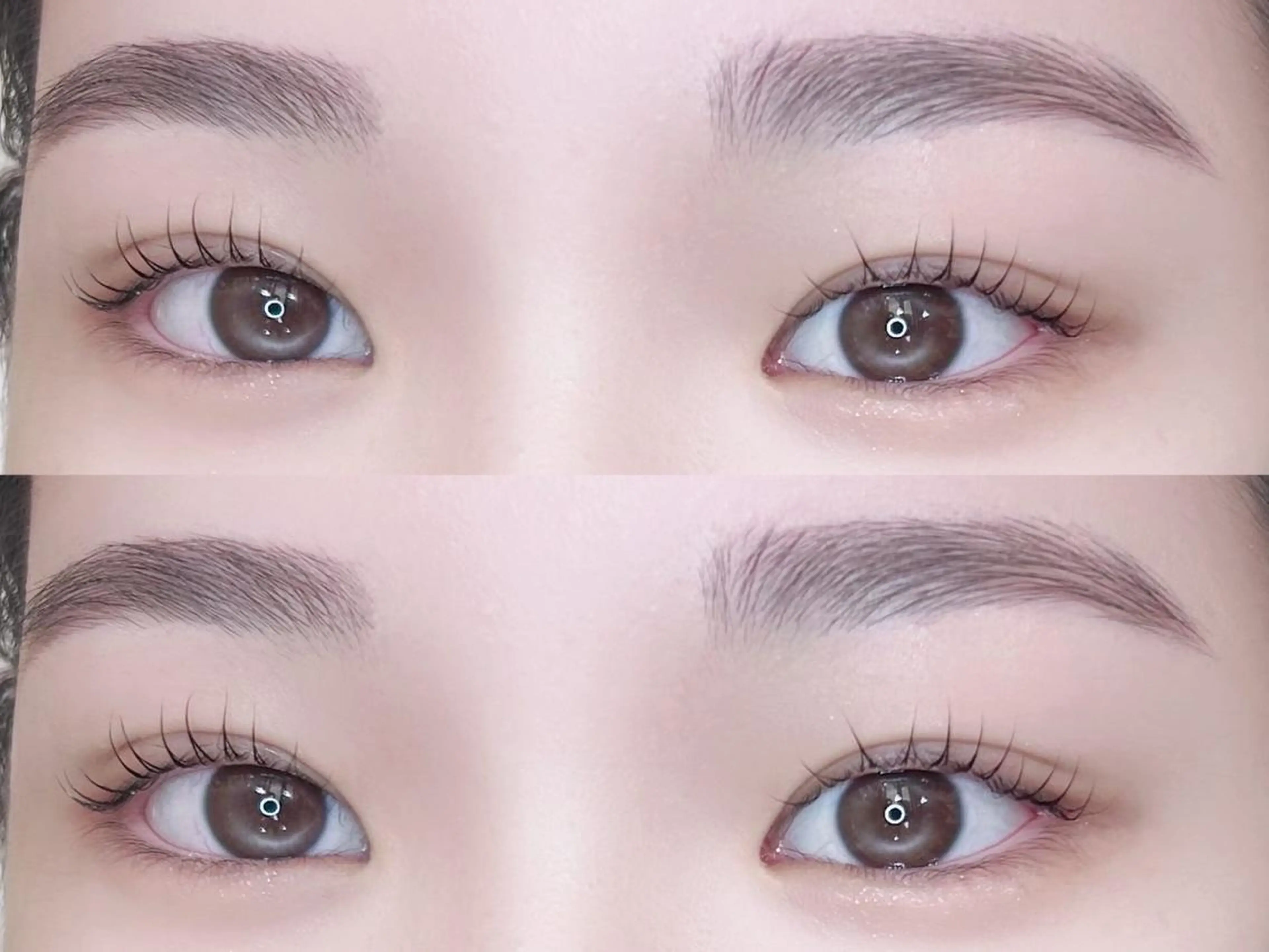 マツエク・マツパ バインドロック 束感まつ毛 フラットラッシュ 韓国風マツエク パリジェンヌラッシュリフト マツパ mizuki/束感 まつ毛/似合わせ眉のマツエク・マツパデザイン