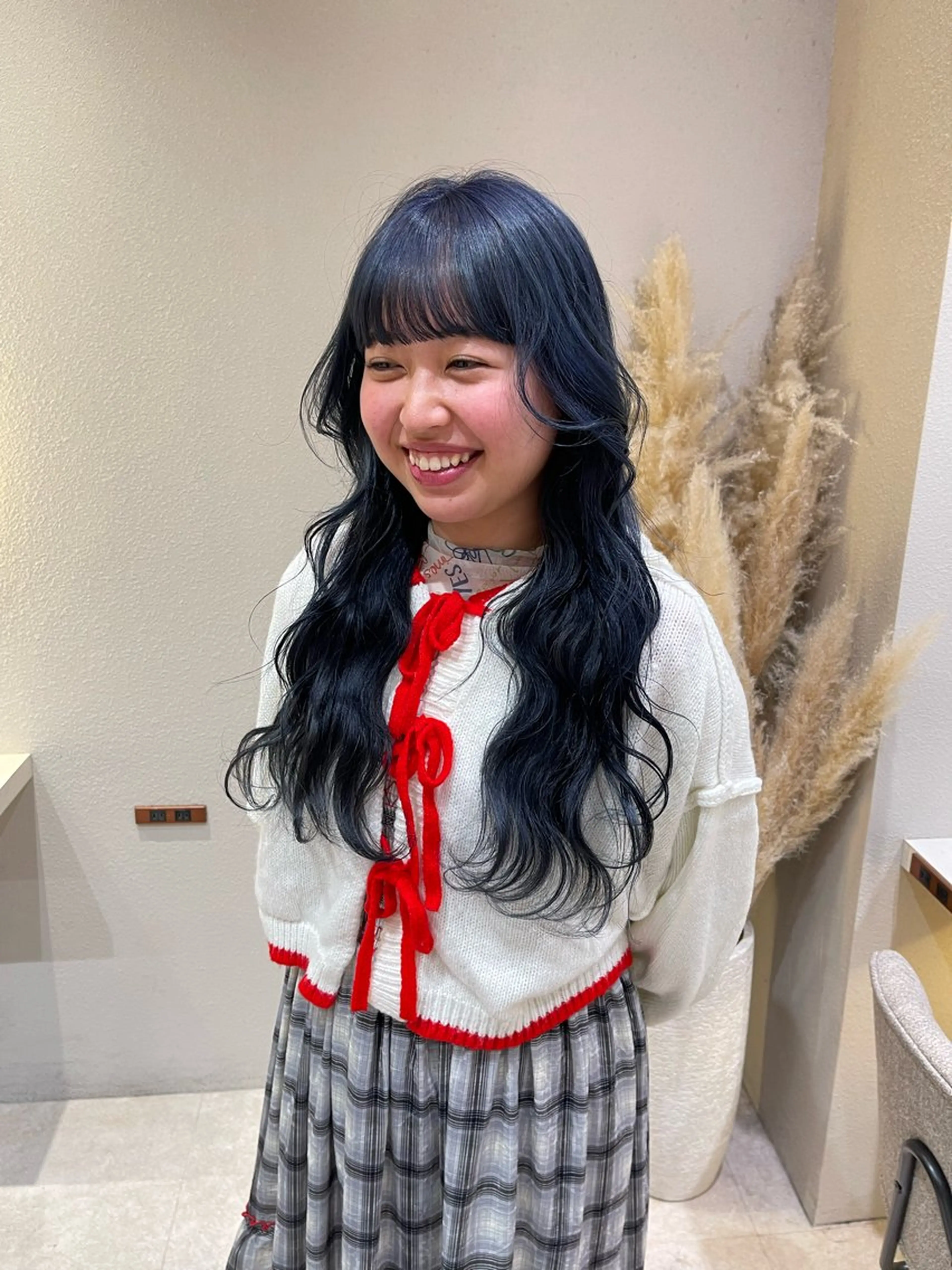 ロング カラー ヘアカラー トリートメント 竹田 真梨子のヘアスタイル