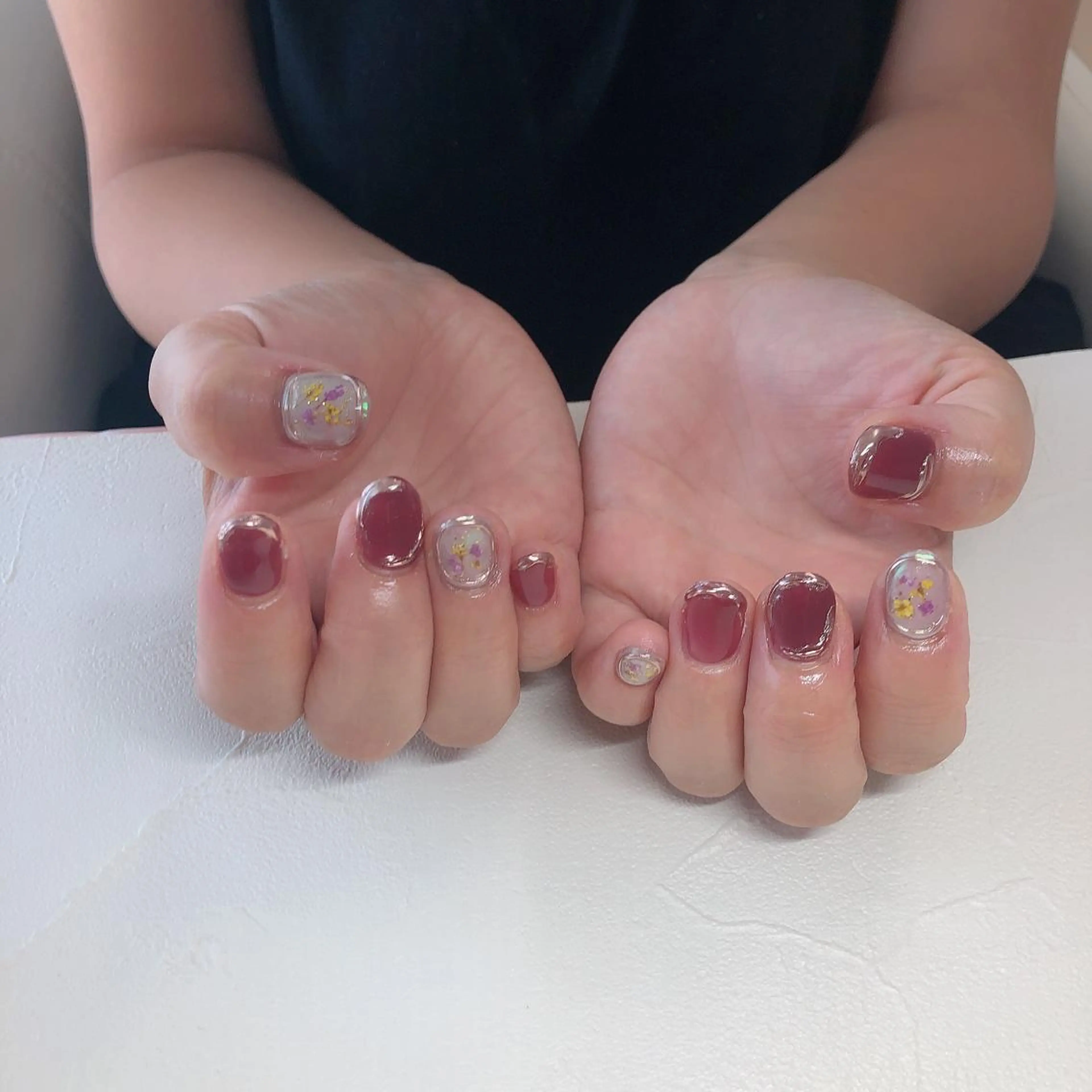 ネイル ニュアンスネイル ハンドネイル nails 🎀meのネイルデザイン