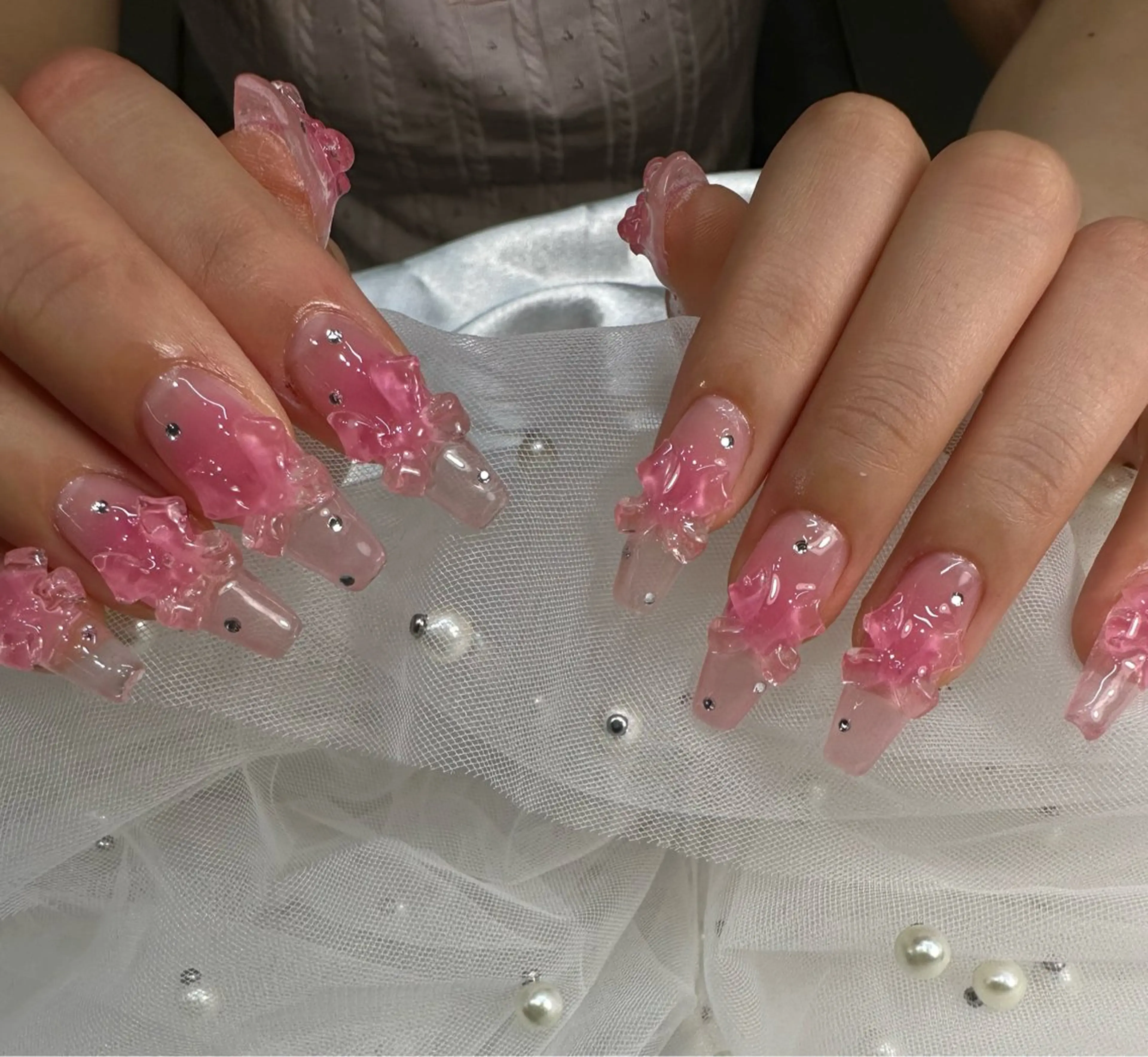 ネイル チークネイル フットネイル ジェルネイル マグネットネイル 持ち込み ハンドネイル DL•BEAUTY / AKANEのネイルデザイン