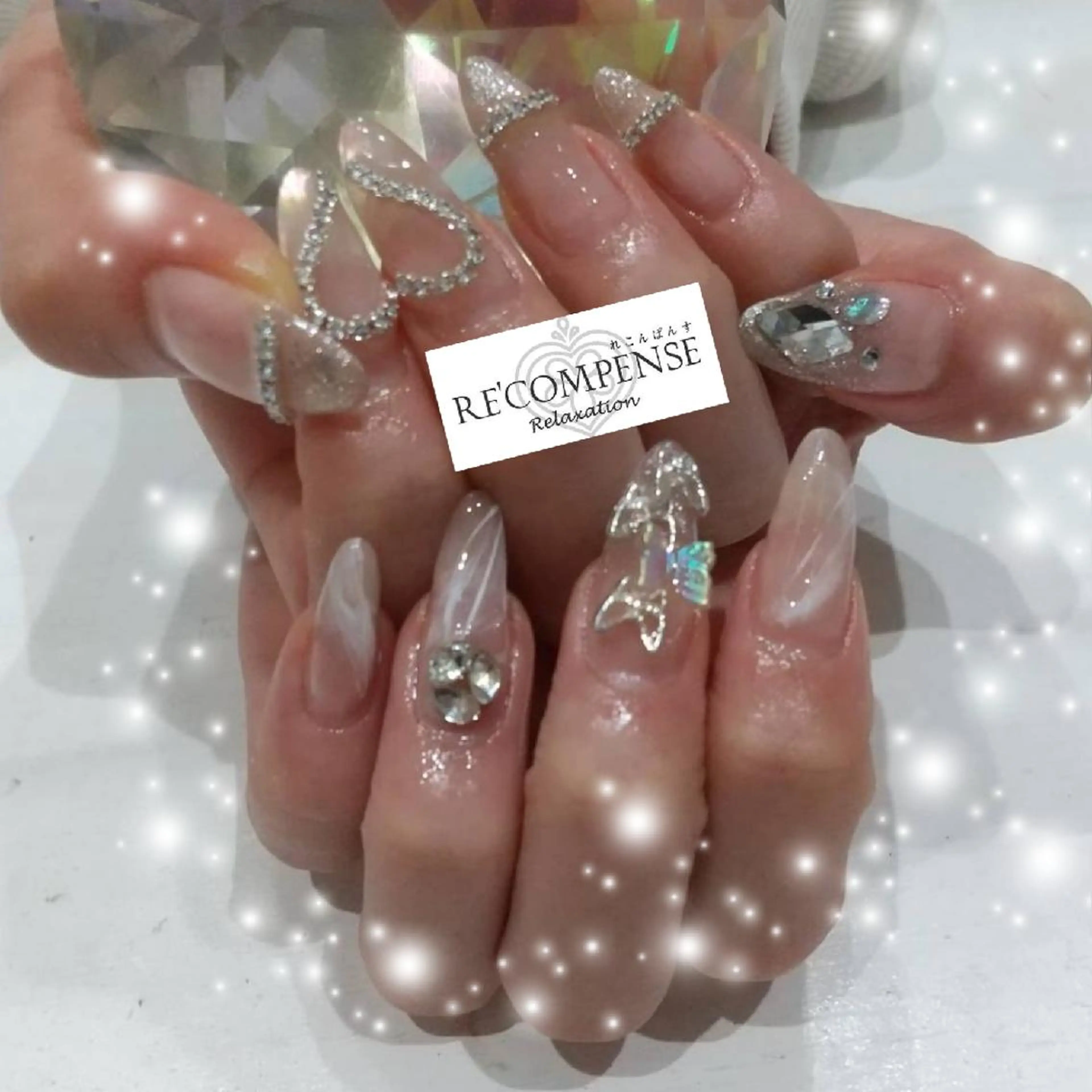 ネイル ハンドネイル RE'COMPENSE所属・れこん ぱんすのネイルデザイン