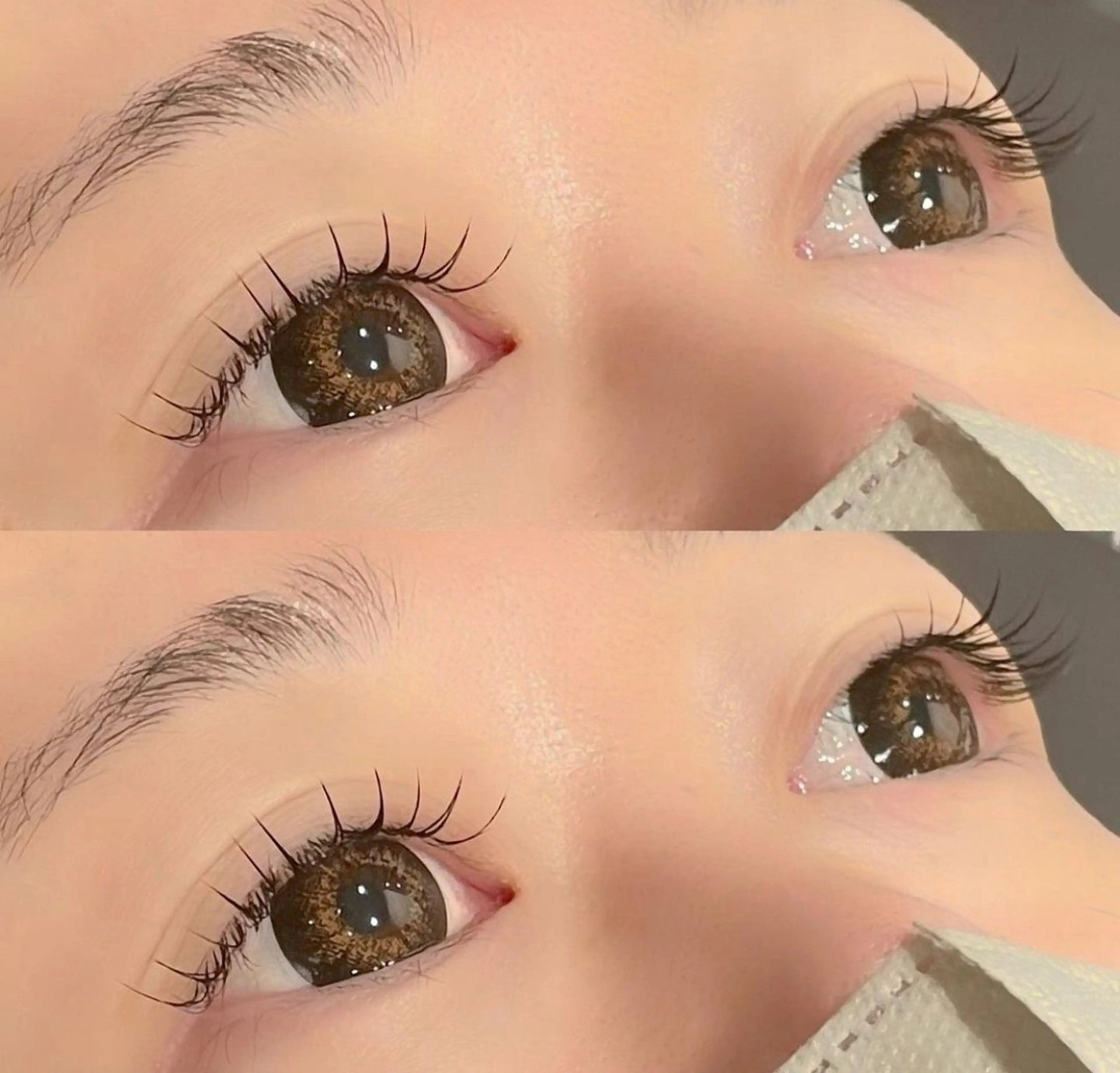 マツエク・マツパ 束感まつ毛 フラットラッシュ ワンホンマツエク マツエク M.Brow 金山の眉毛・アイブロウイメージ