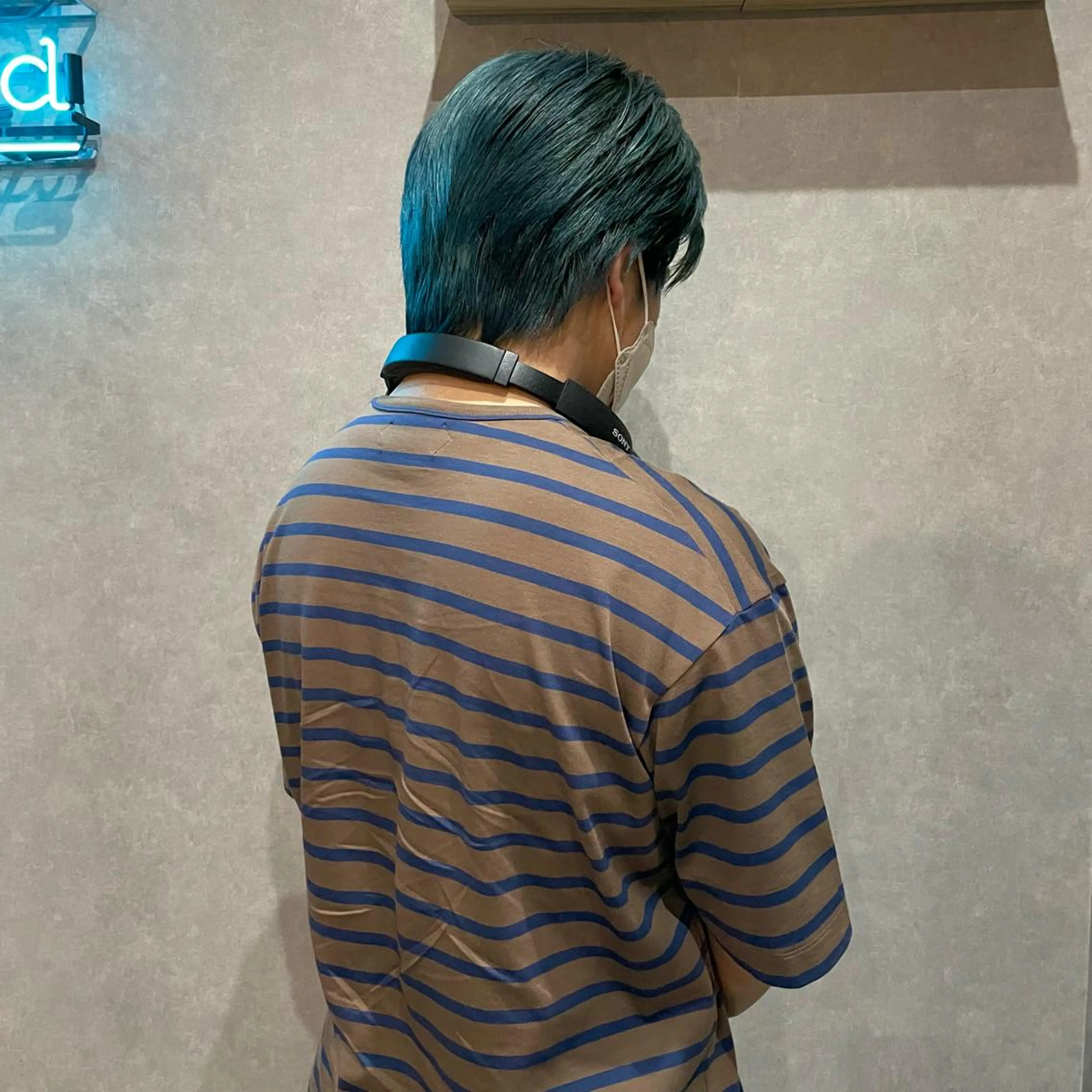 カラー メンズ はちすか るかのヘアスタイル