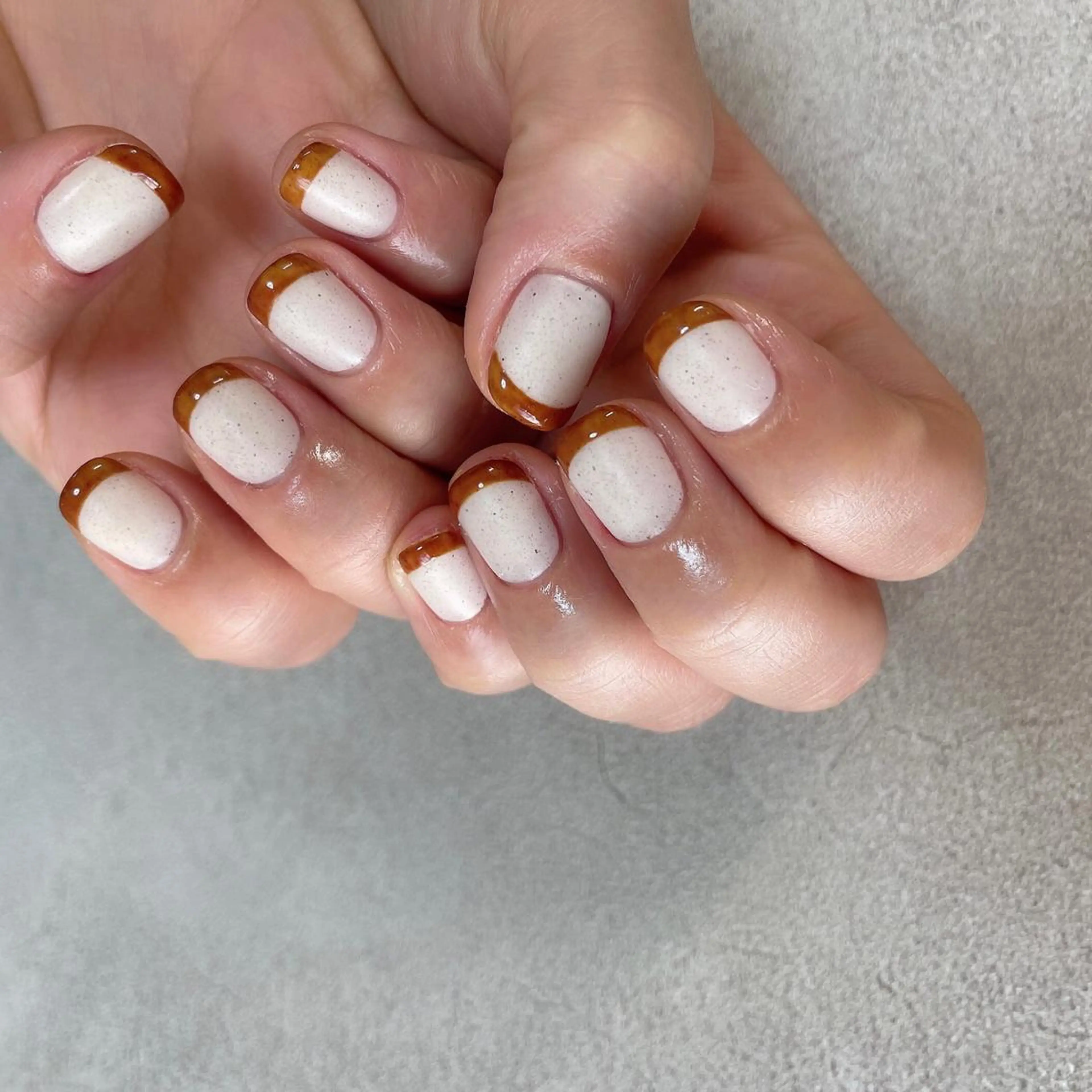 ネイル フレンチネイル ハンドネイル lilbondir. chiharuのネイルデザイン