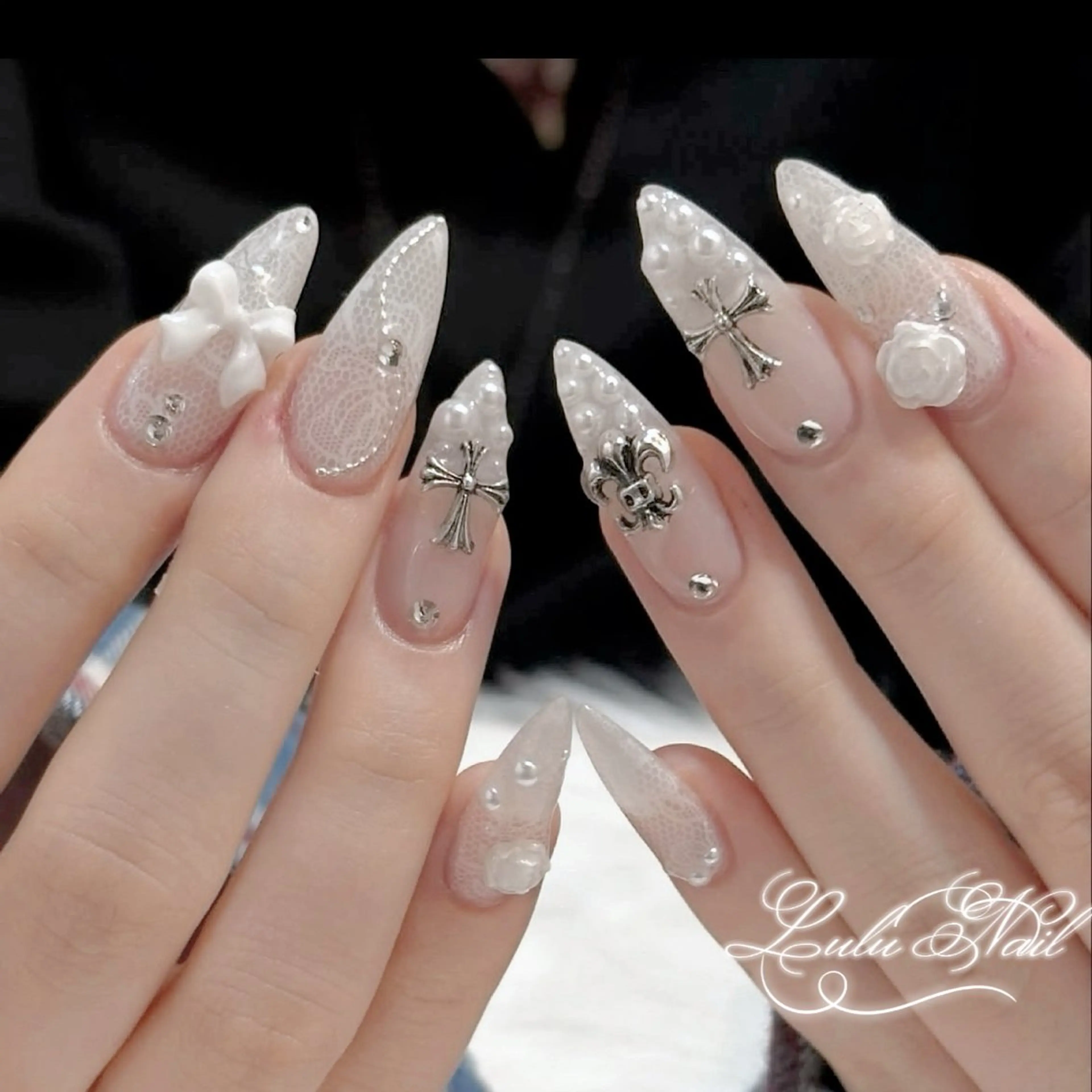 ネイル ハンドネイル Lulu Nail 🫧ユユのネイルデザイン